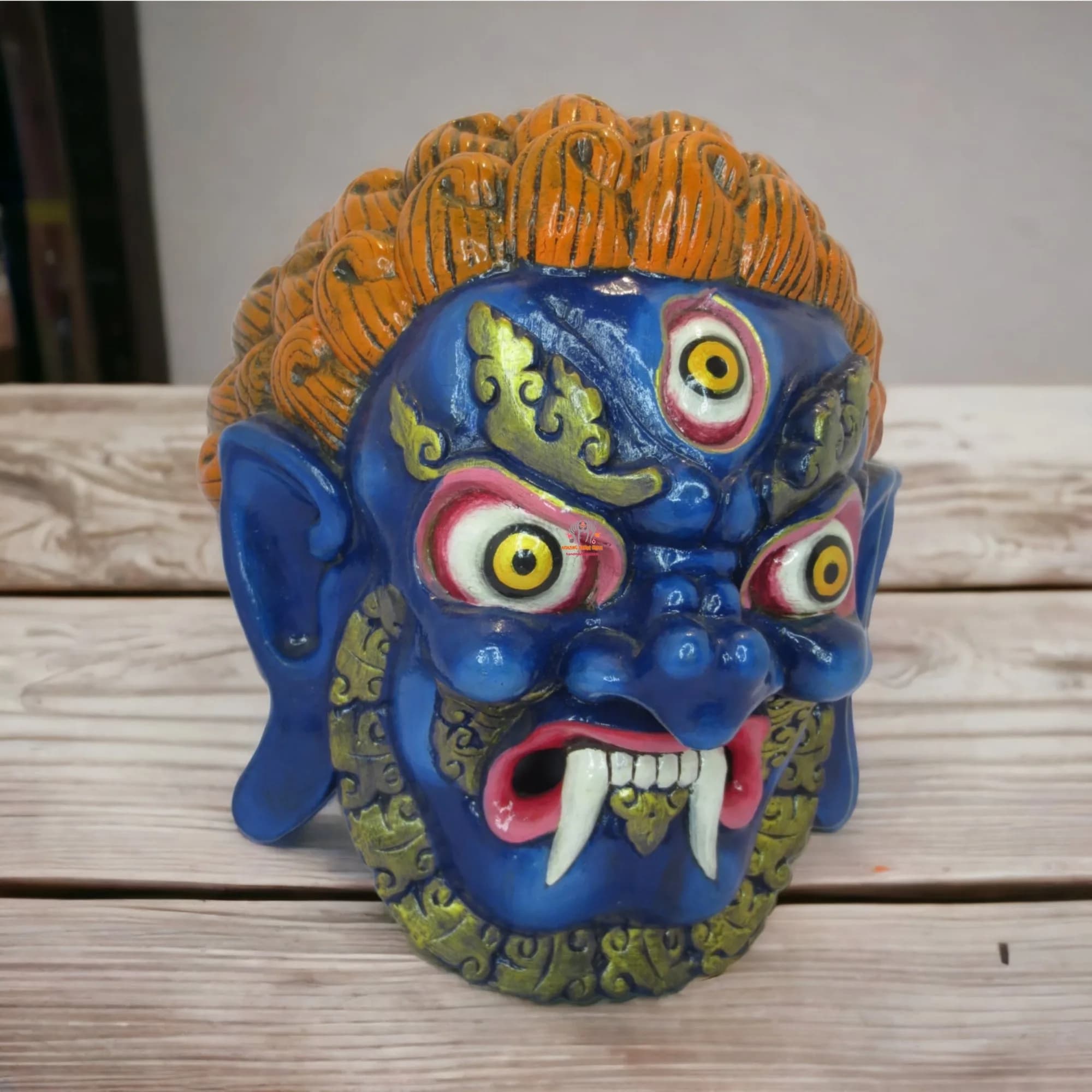 Wearable Wooden Mask