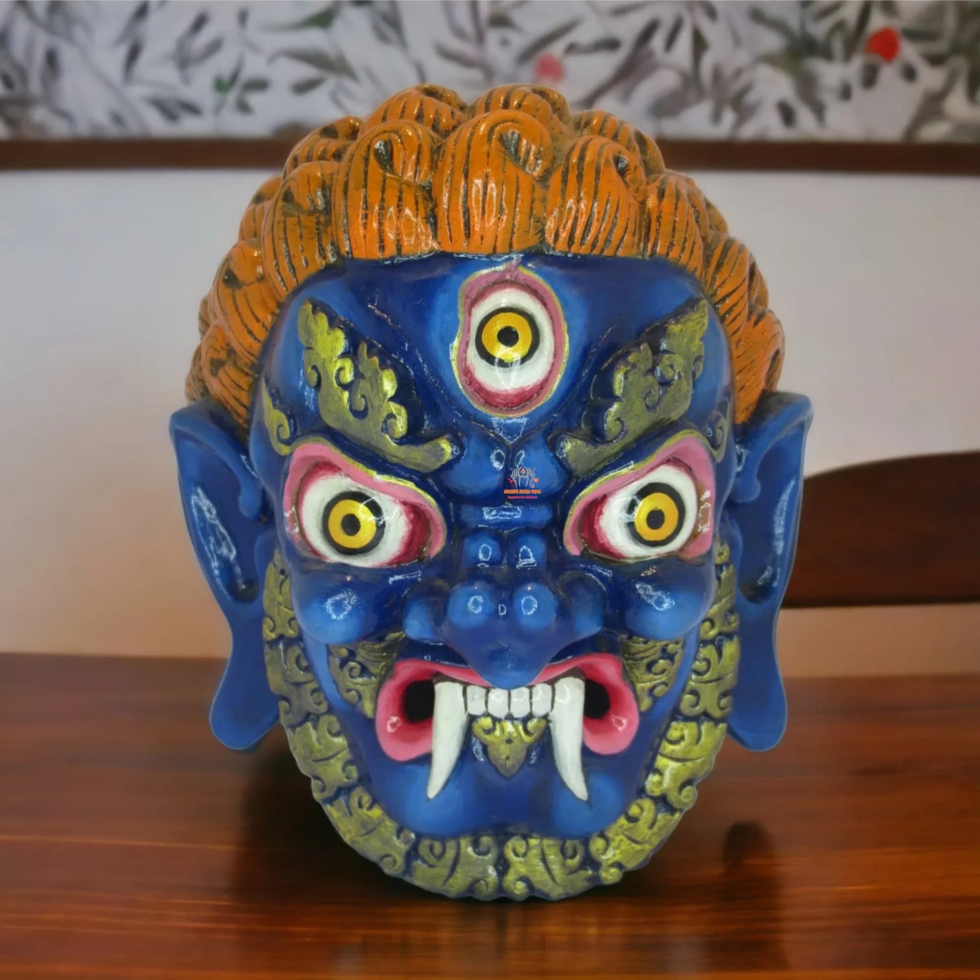 Wearable Wooden Mask
