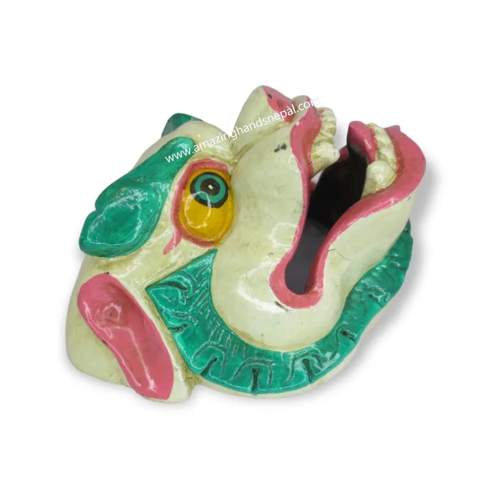 Snow lion Wooden Mask