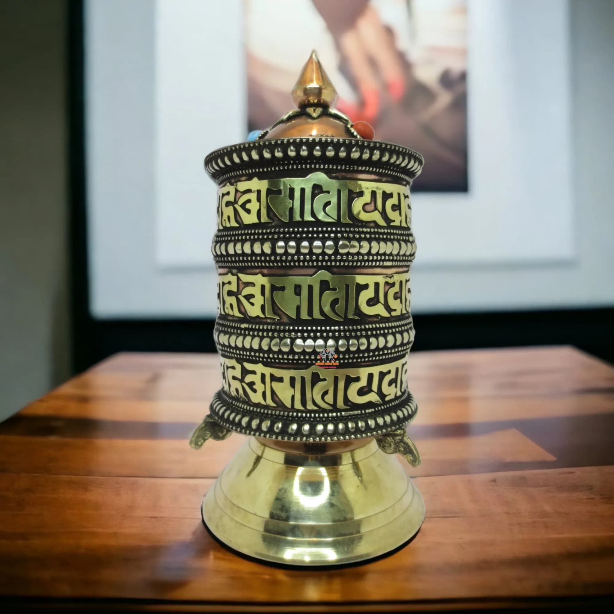 Buddhist Spiritual Prayer Wheel