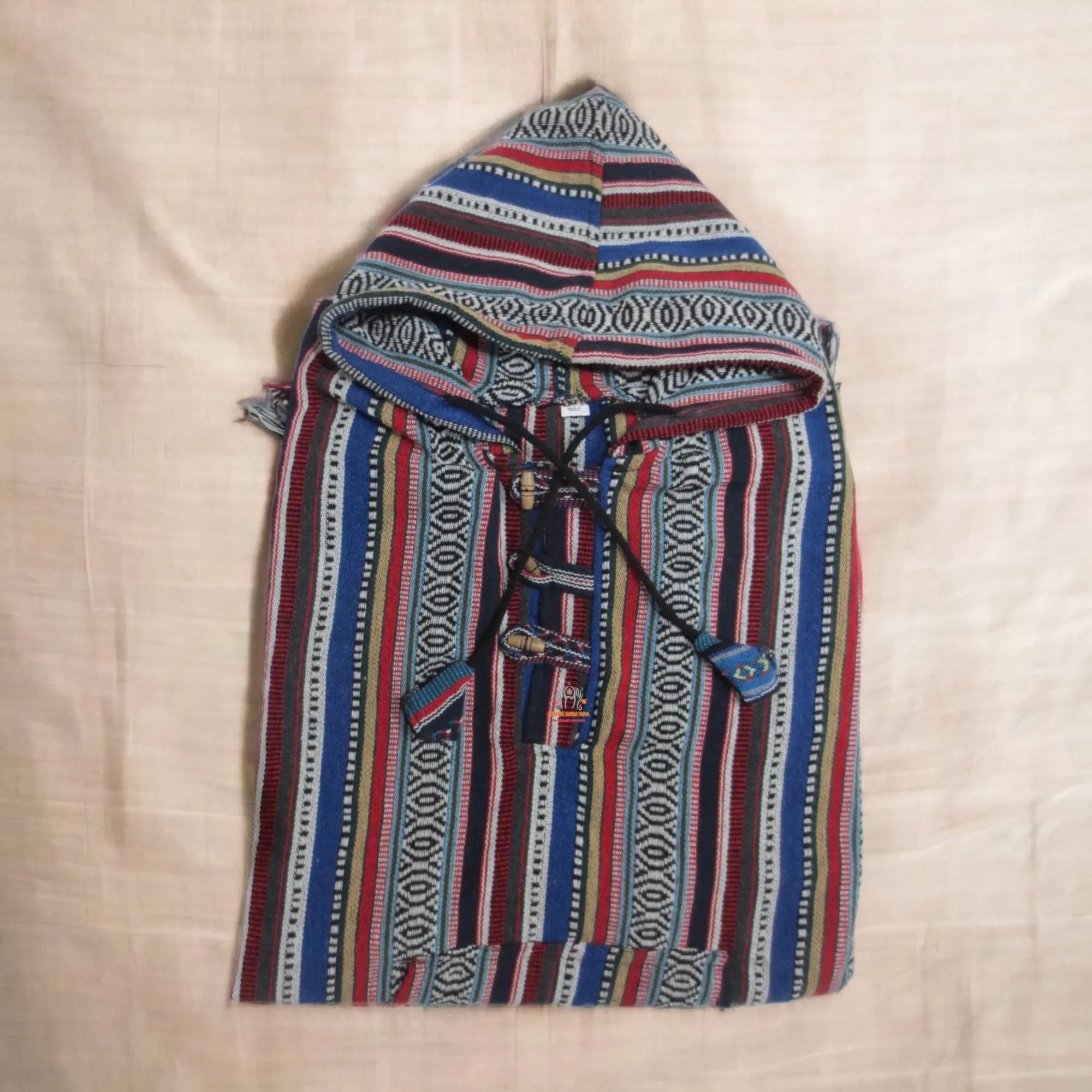 Nepali Cotton Poncho