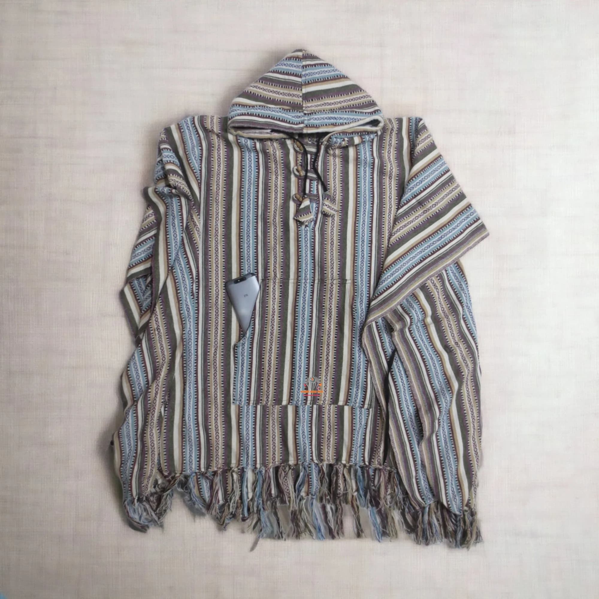 Nepali Cotton Poncho