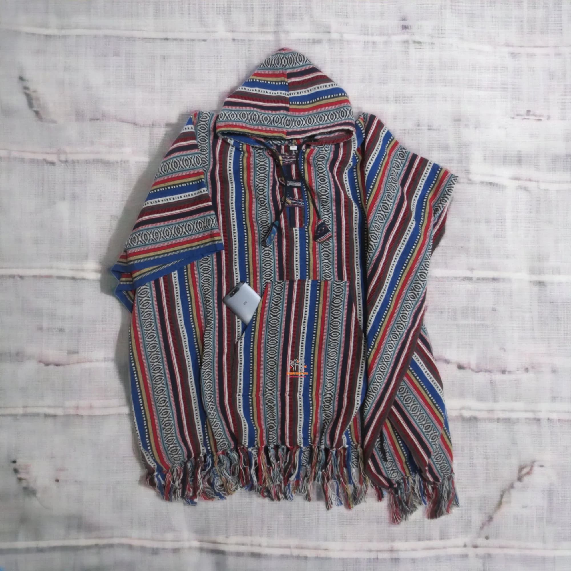 Nepali Cotton Poncho