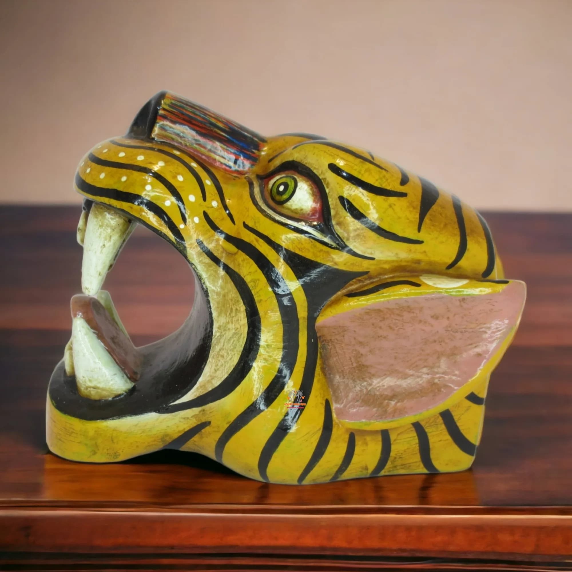 Tiger Head Statue