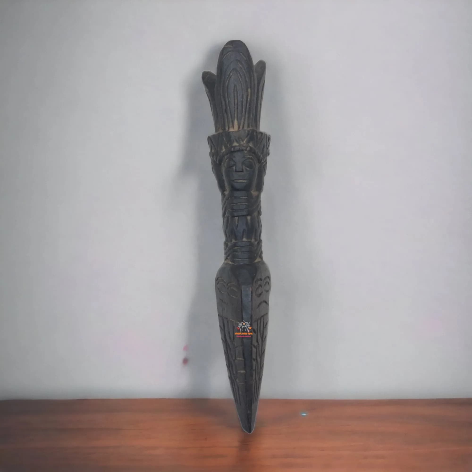 Tibetan Wooden Phurba