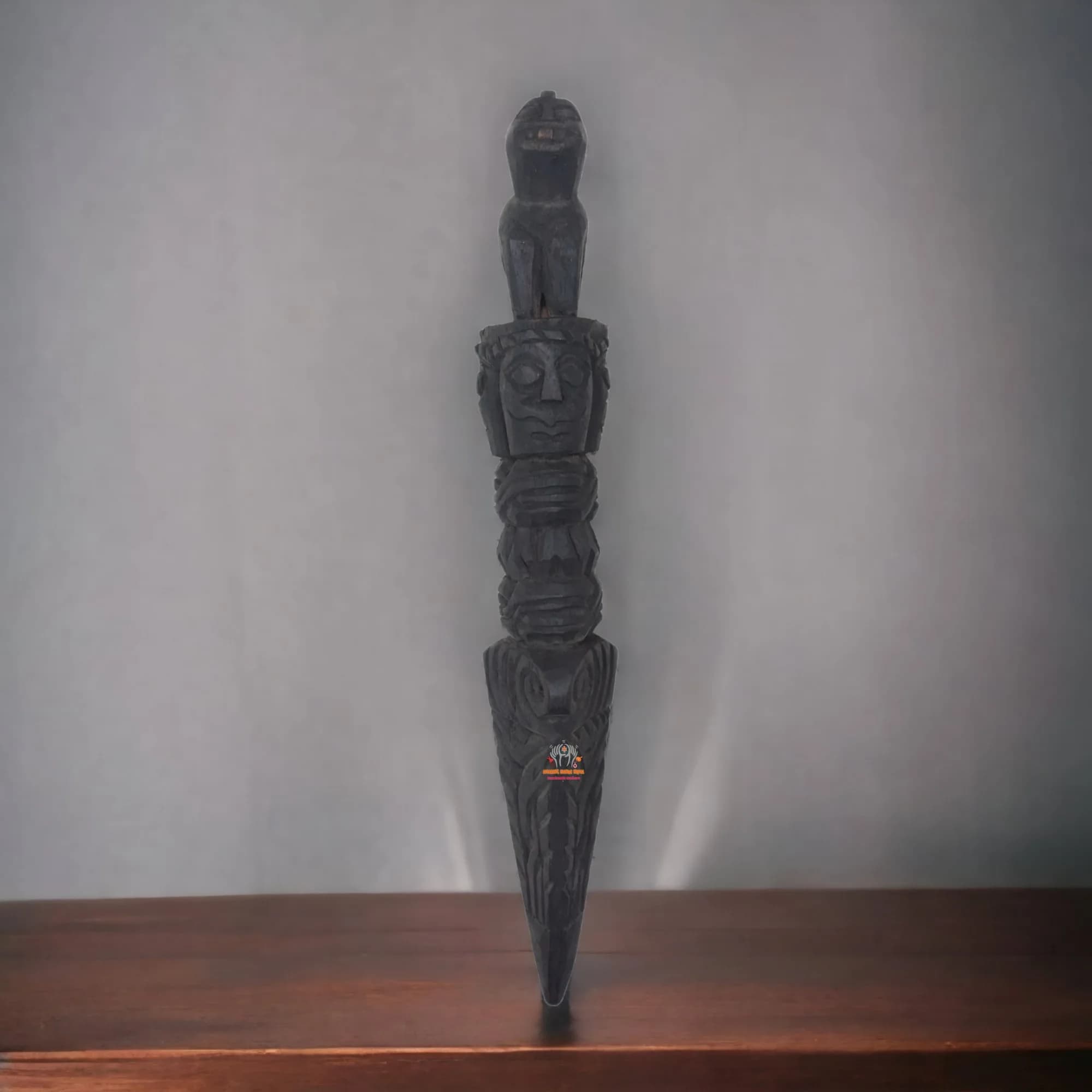 Tibetan Wooden Phurba