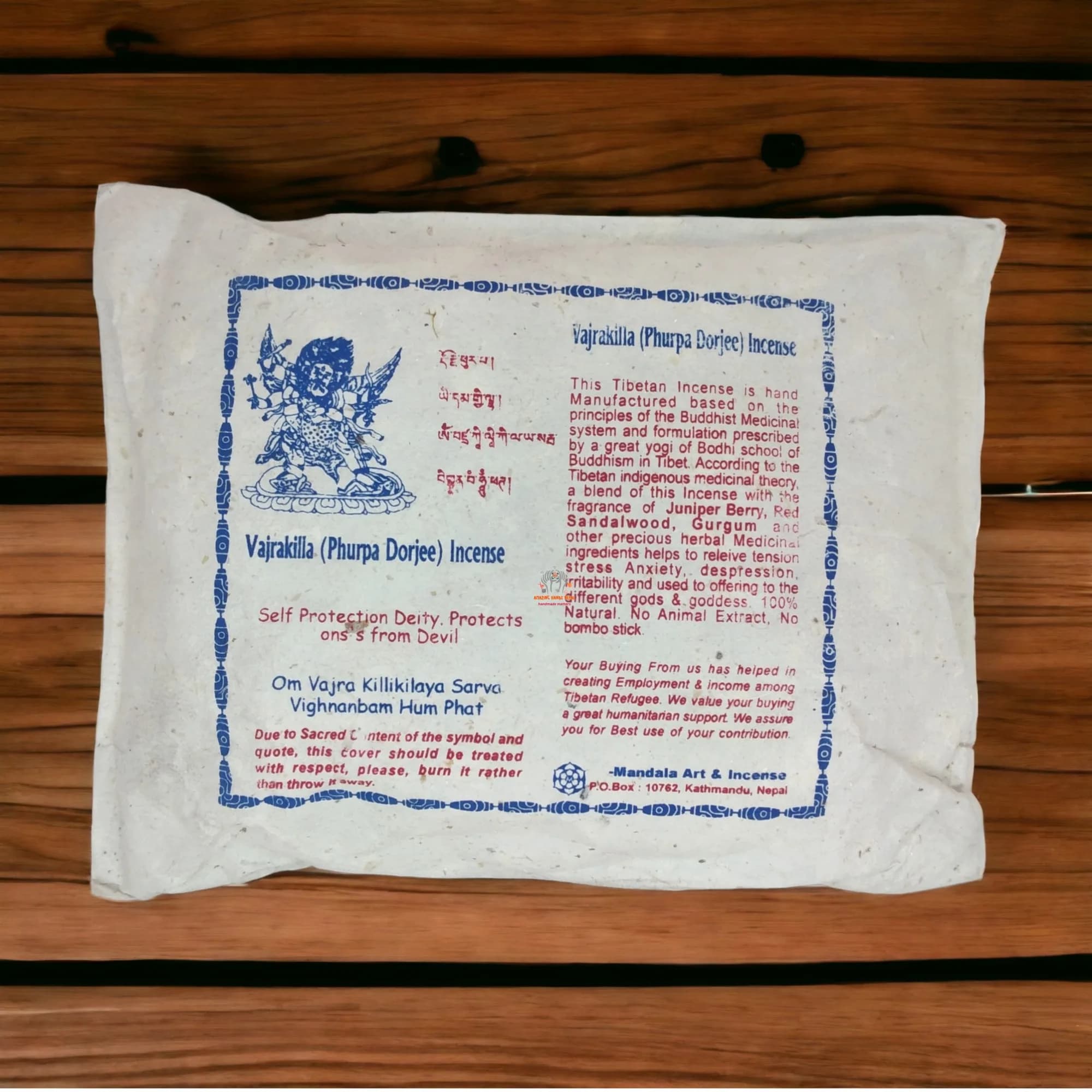 Vajrakilla Phurpa Dorjee Incense Powder