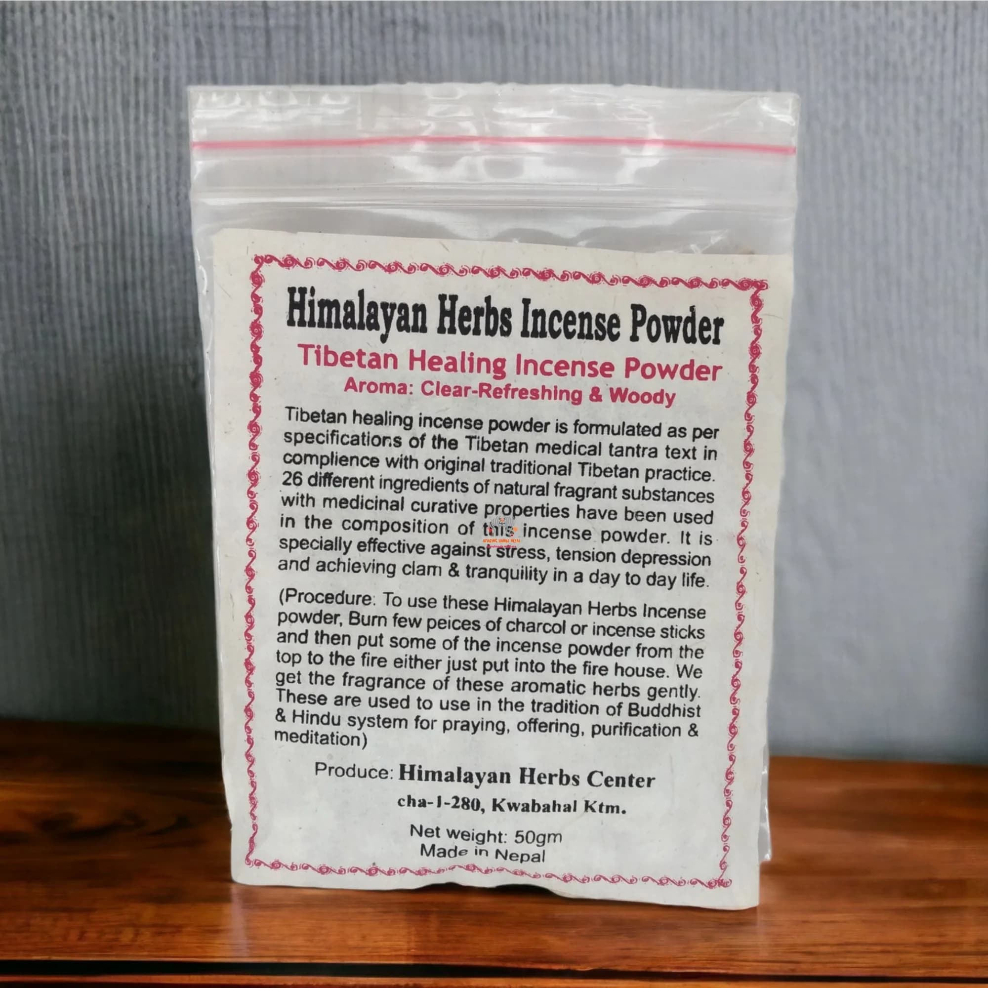 Incense Powder Tibetan Healing