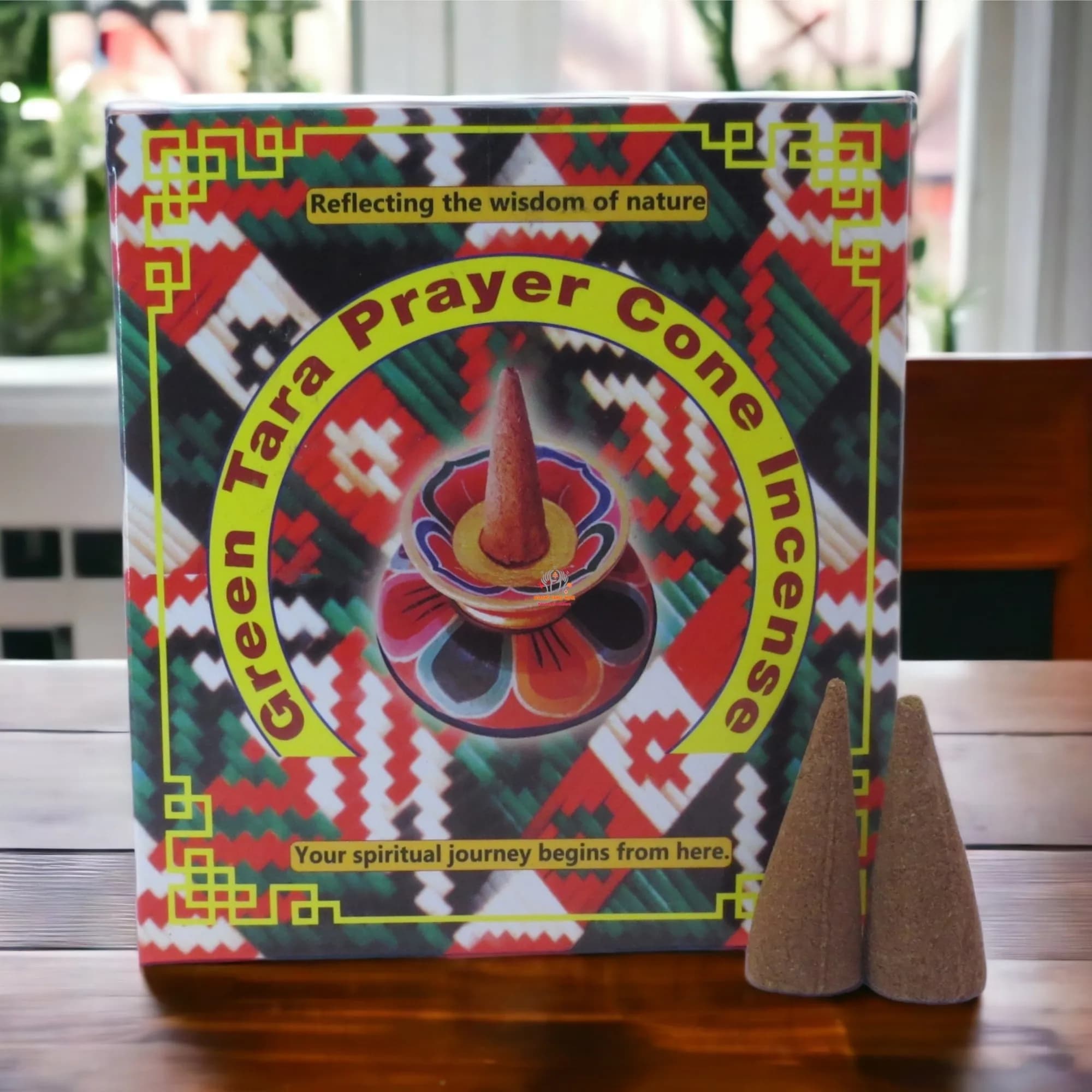 Green Tara Prayer Cone Incense