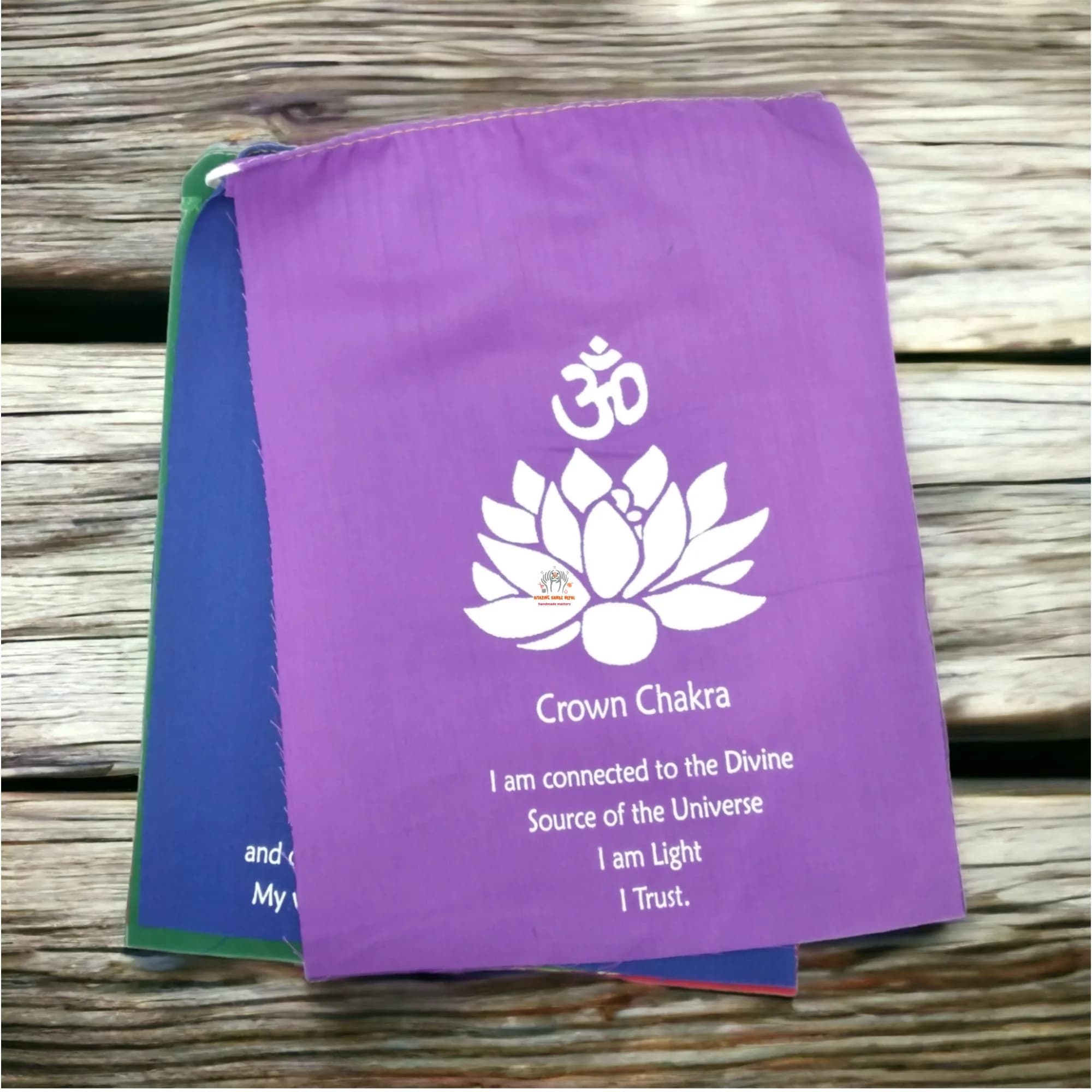 Buddhist Chakra Prayer Flag