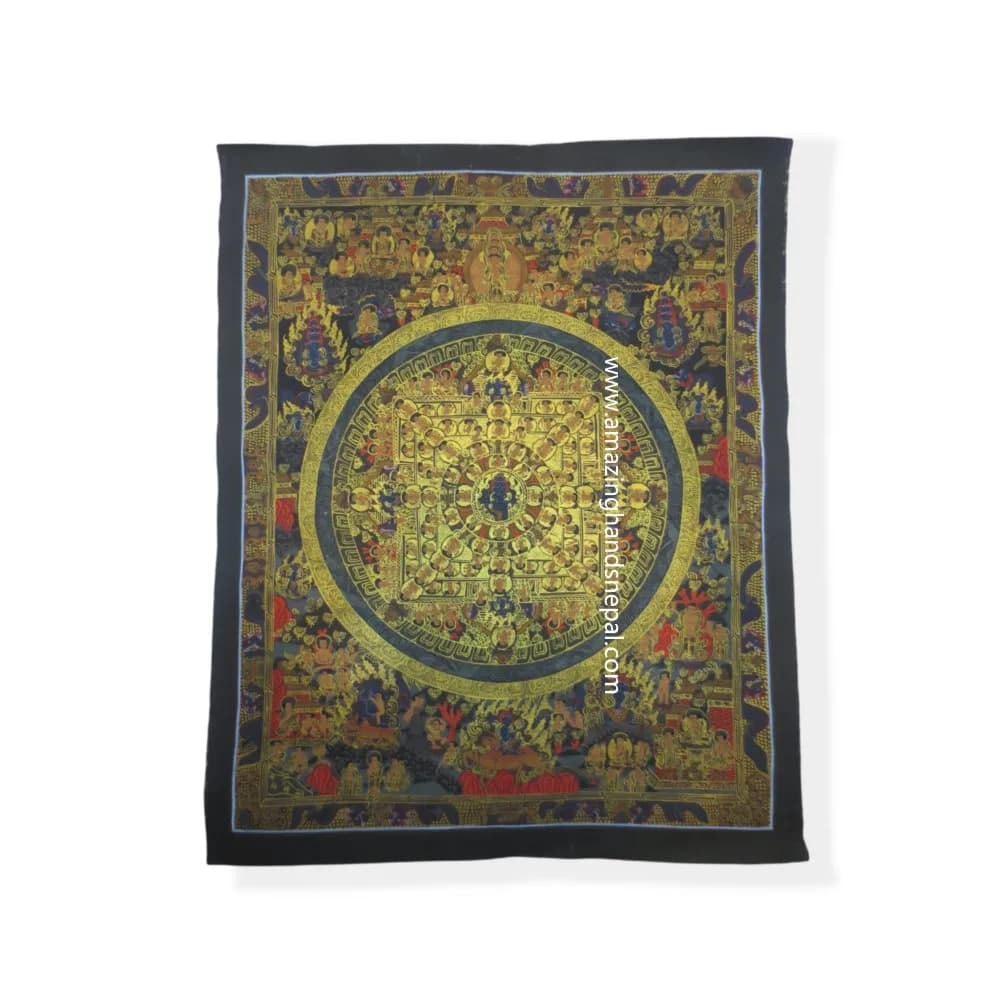 Tibetan Mandala Thangka Painting