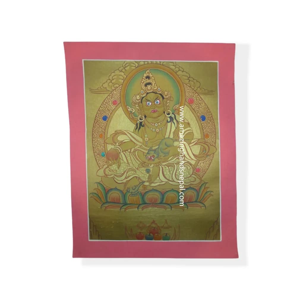 Jambala Thangka Painting