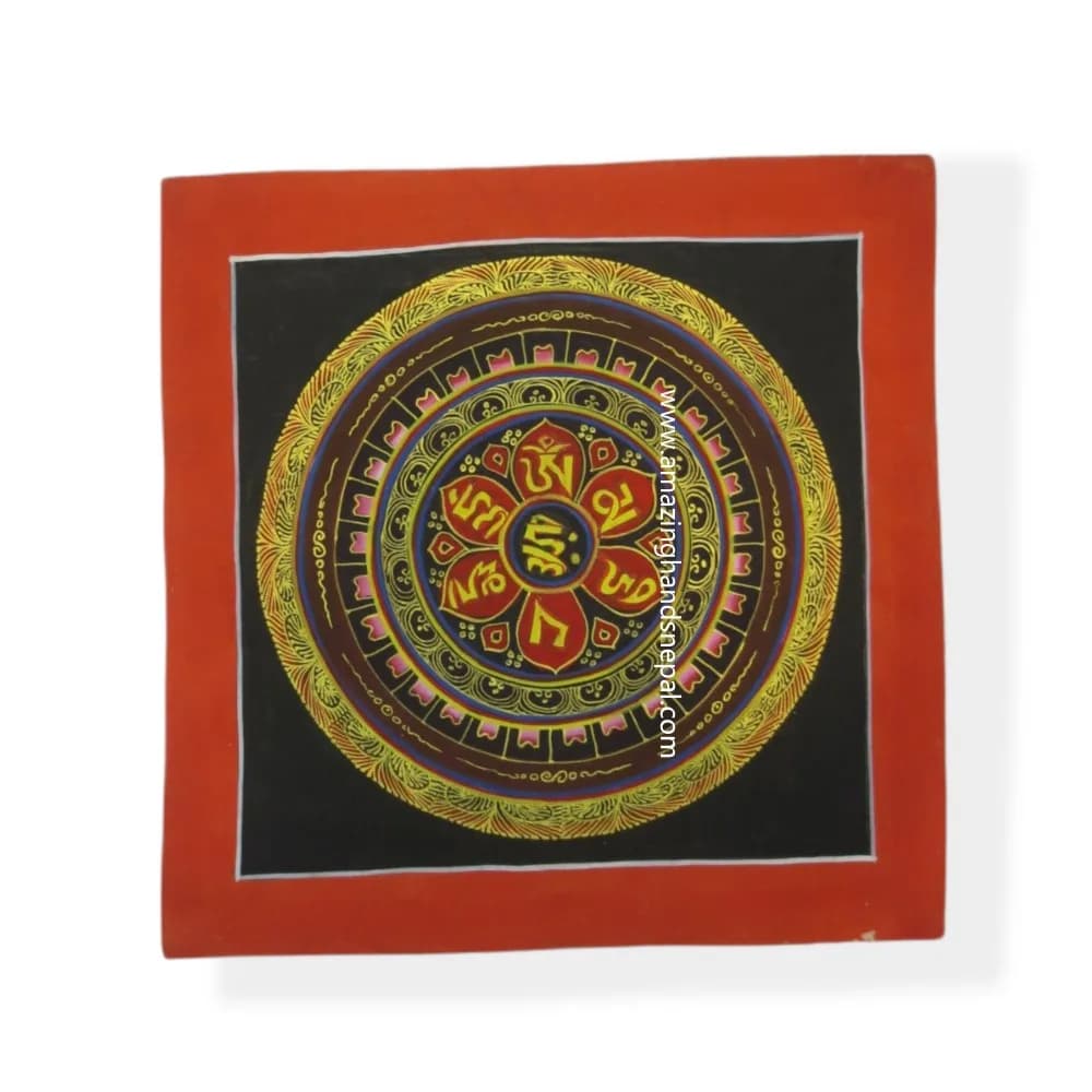 Tibetan Om Thangka Paintings