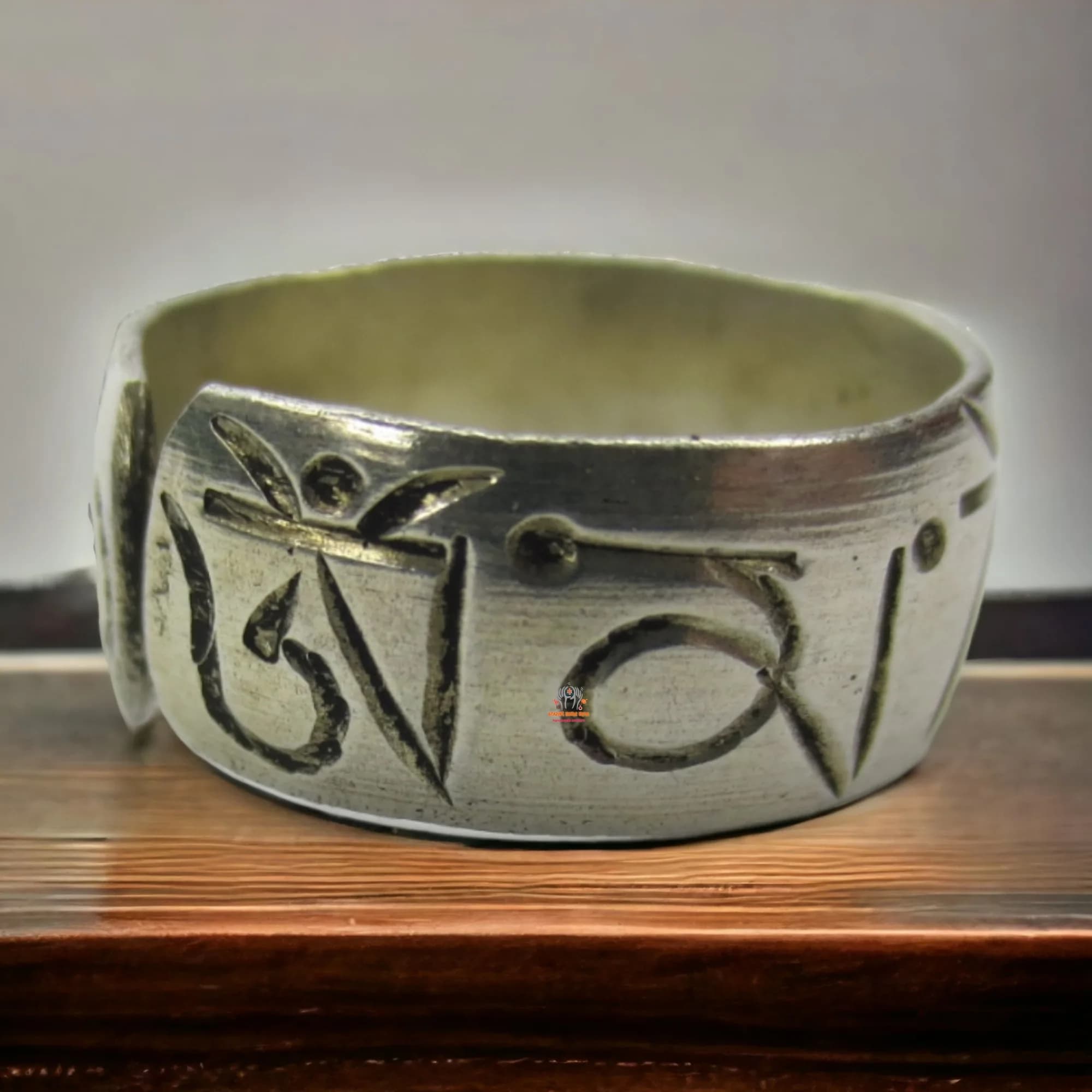 Buddha Mantra Finger Ring