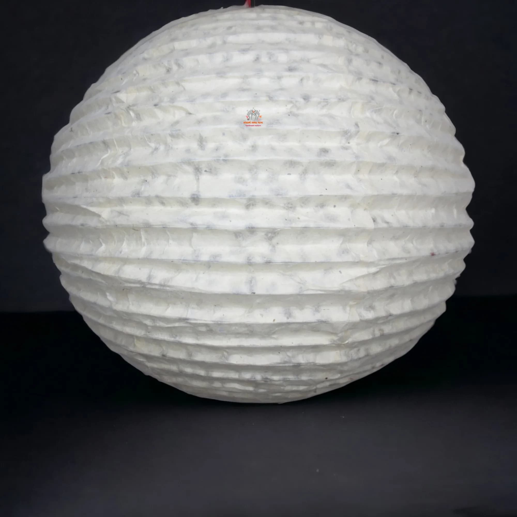 Paper Ball Lampshade White