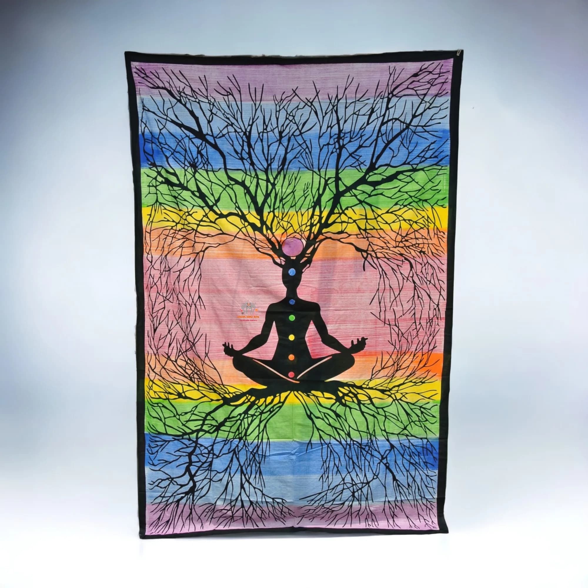 Yoga Man Tapestry