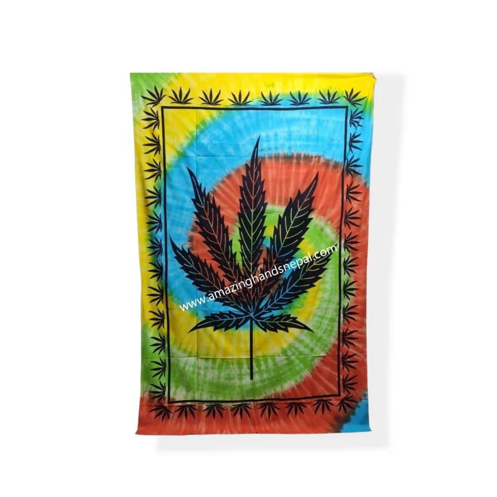 Hemp Tye Dye Tapestry