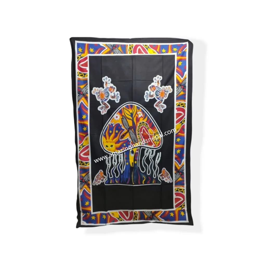 Mushroom Cotton Tapestry