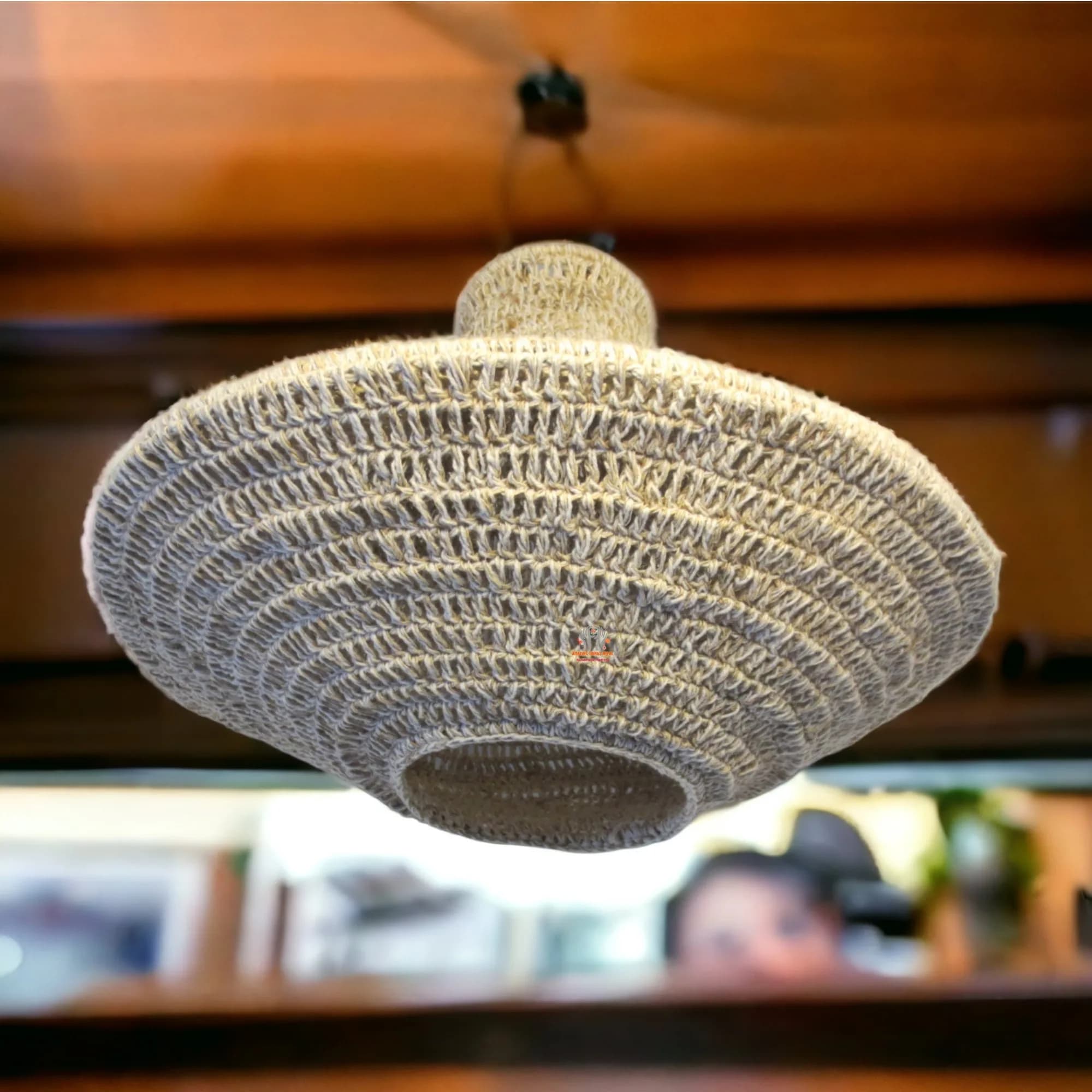 Hemp Cotton Lampshade