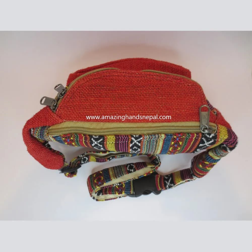 Hemp Cotton Money Belt Bag
