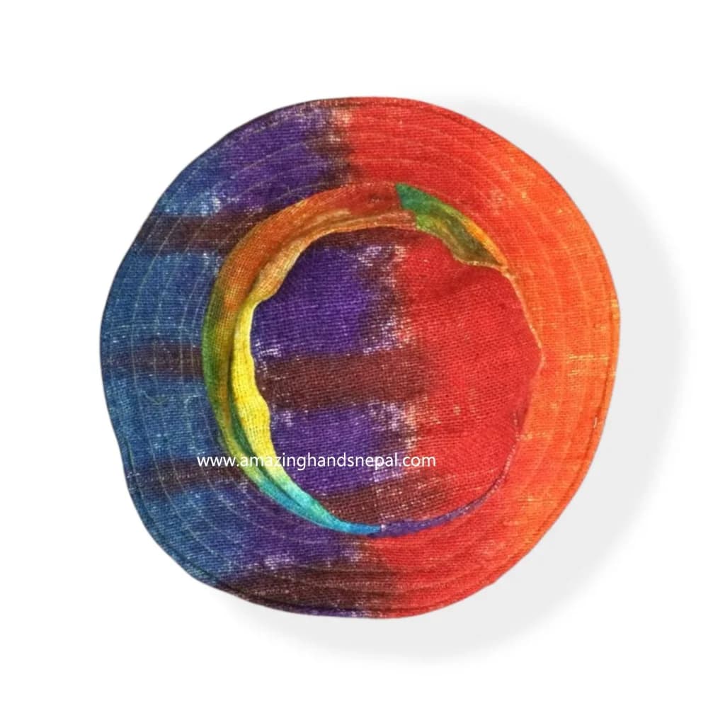 Hemp Tie-dye Hat