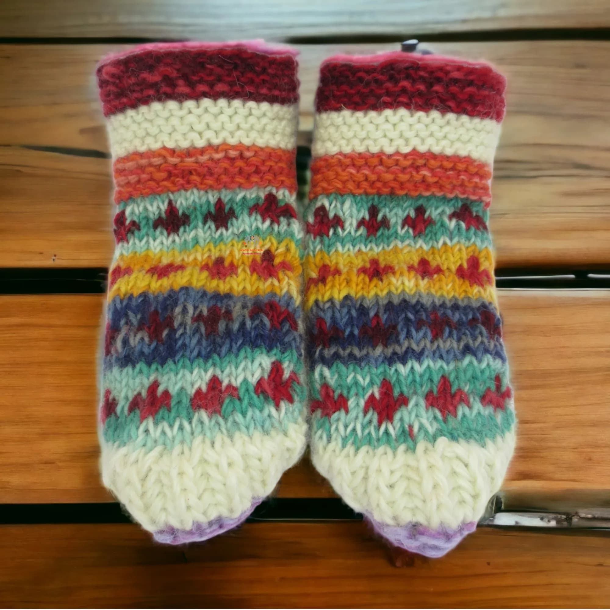 Nepali Woolen Indoor Shoes