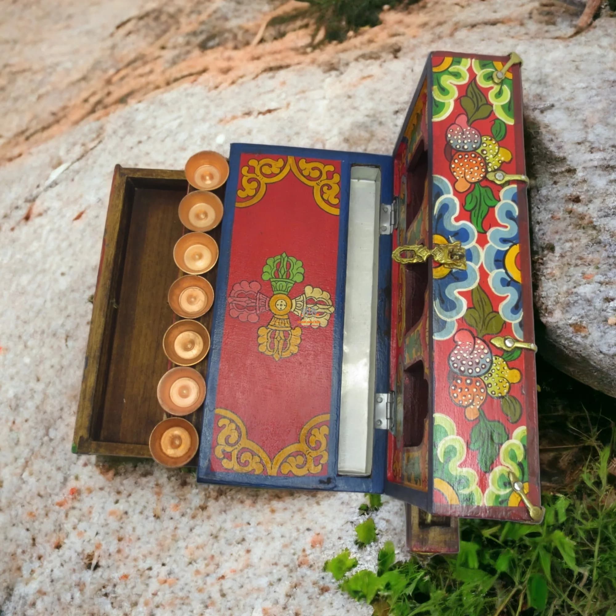 Tibetan Traveling Altar Box