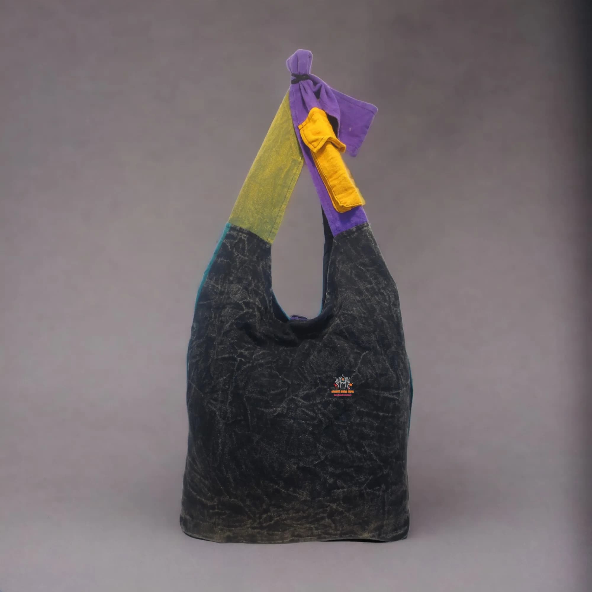 Spiral Patched Bag