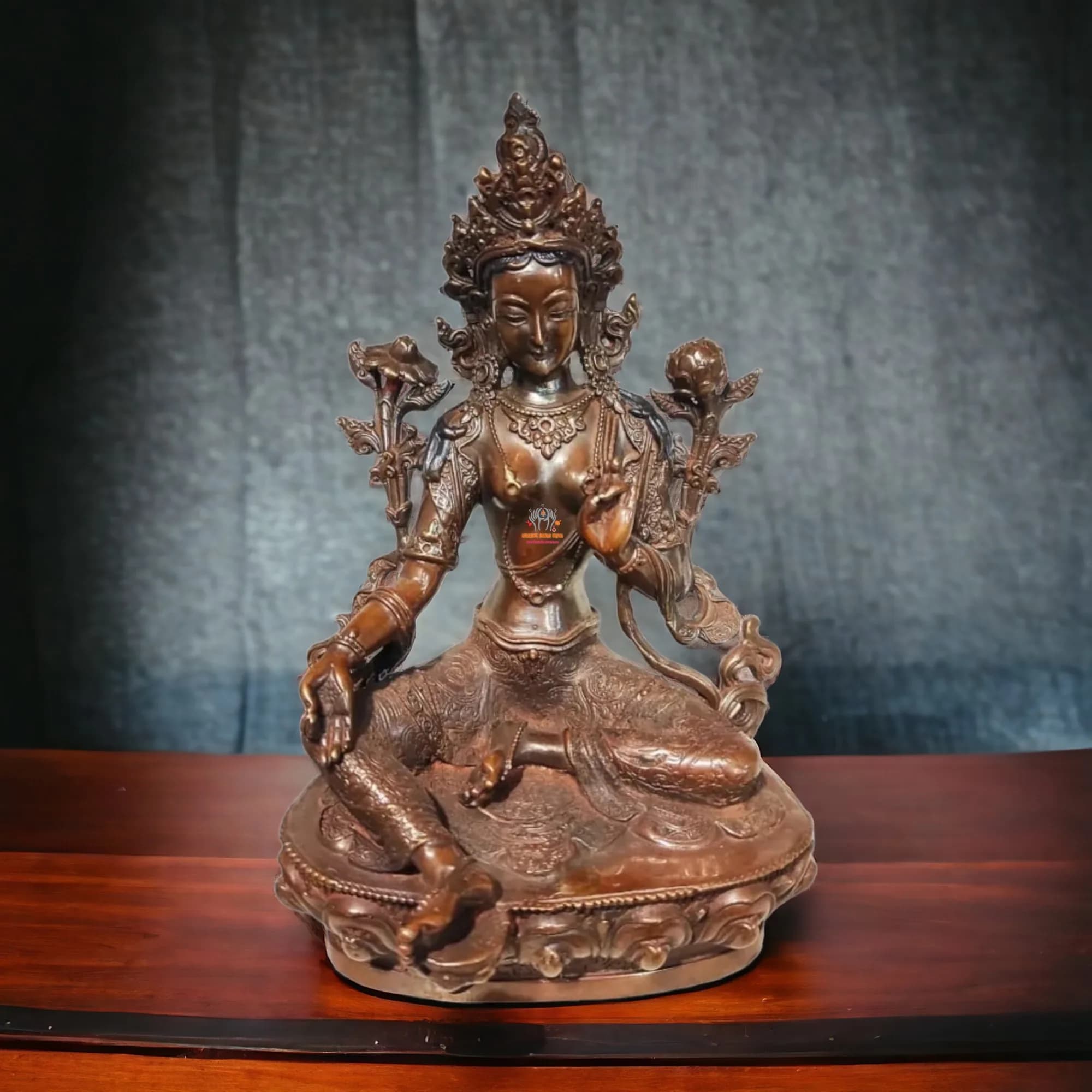 Green Tara Statue