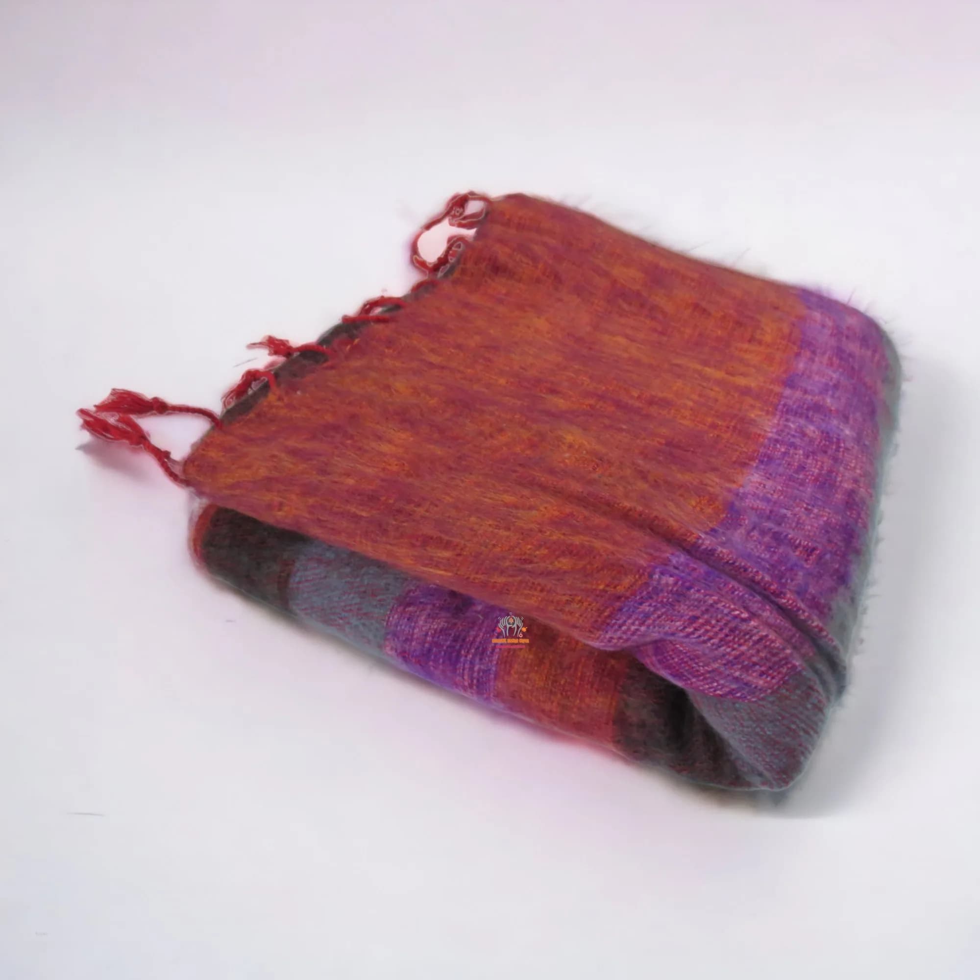 Yak Blanket Purple Orange