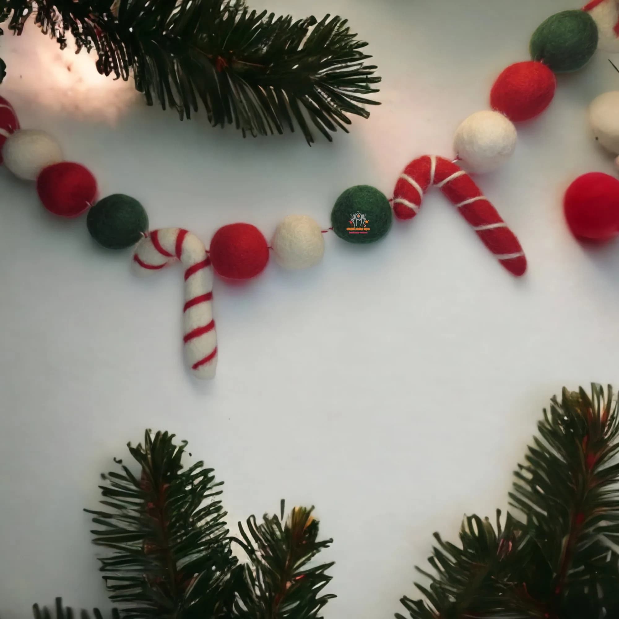 Candy Cane Garland