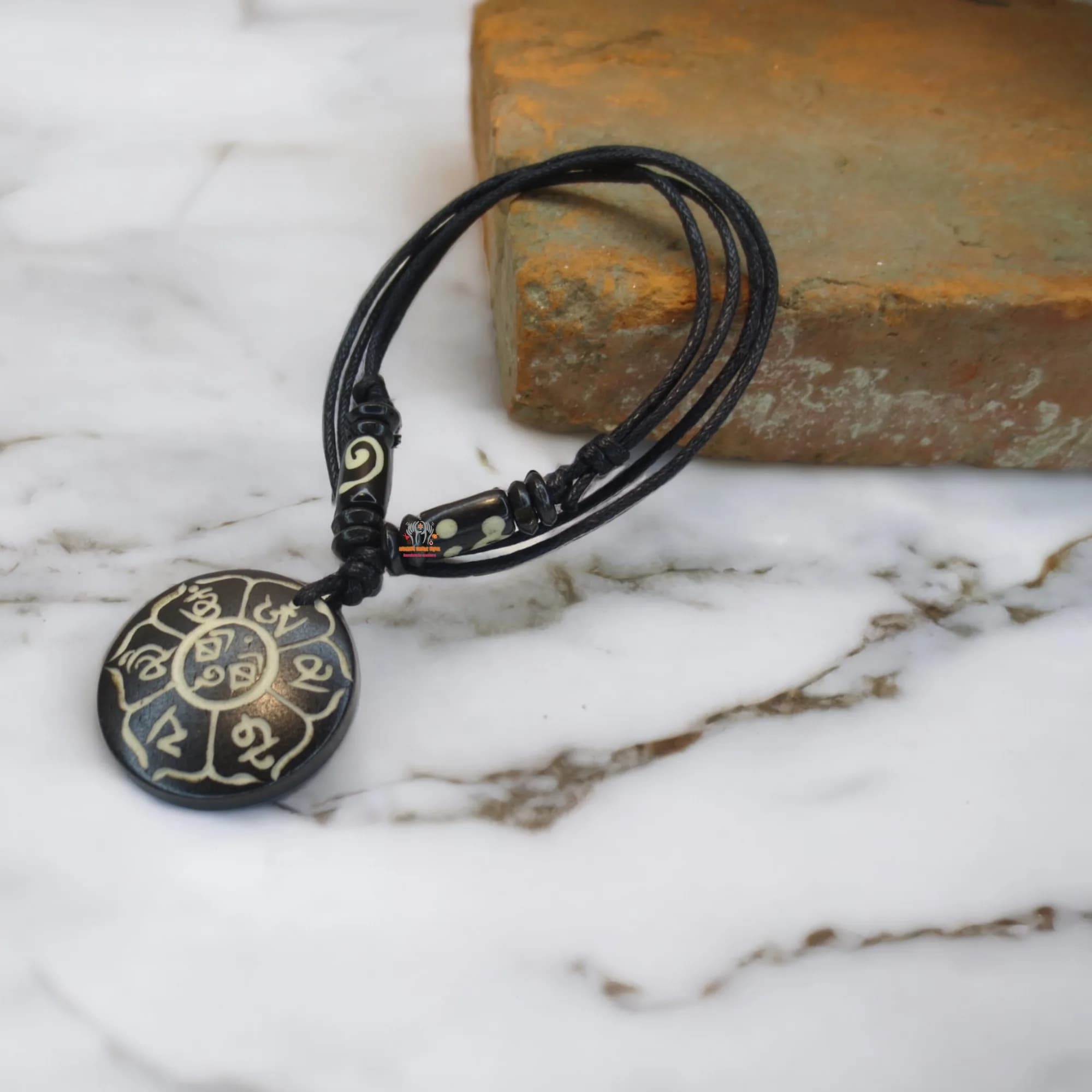 Buddhist Mantra Necklace