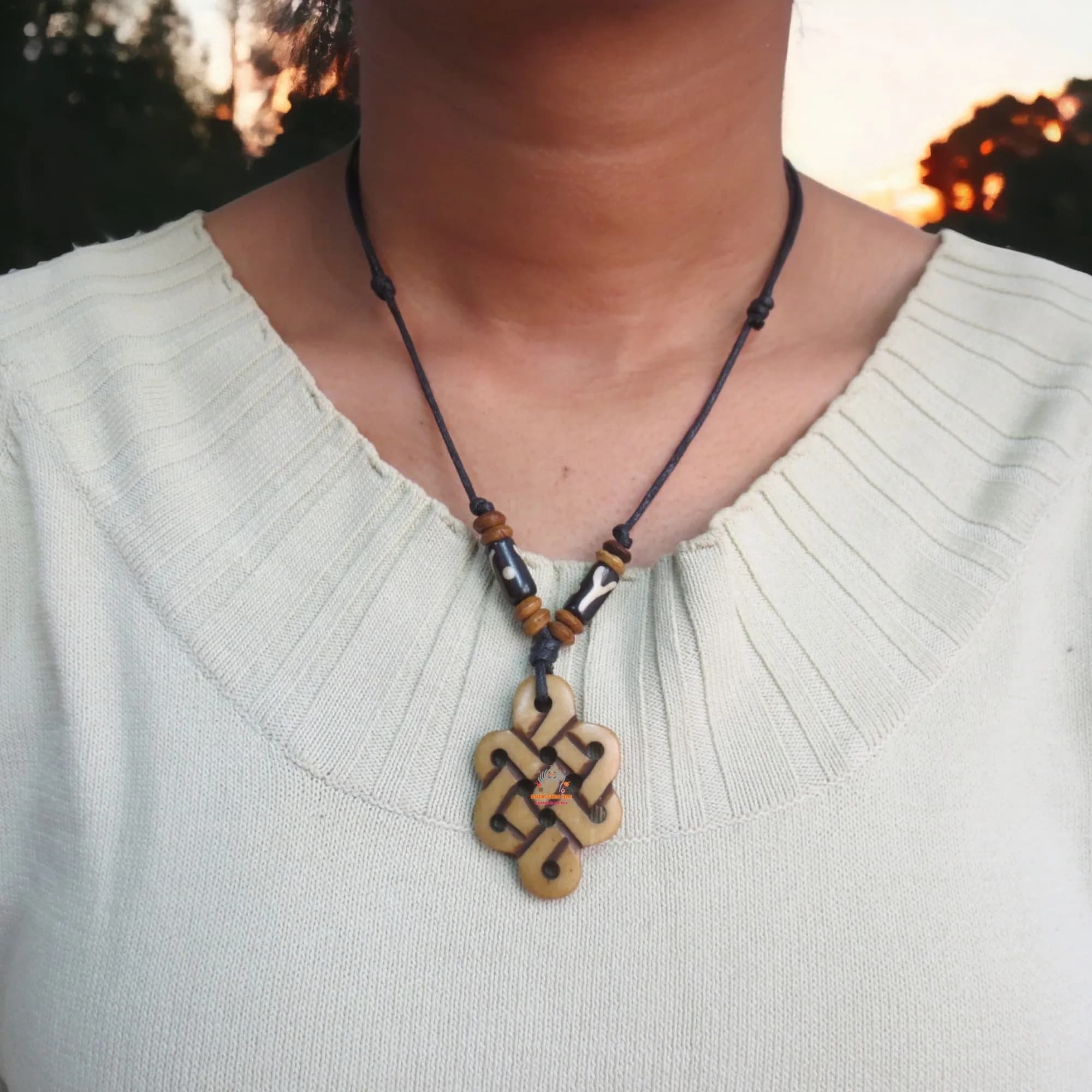 Knot Pendant Necklace