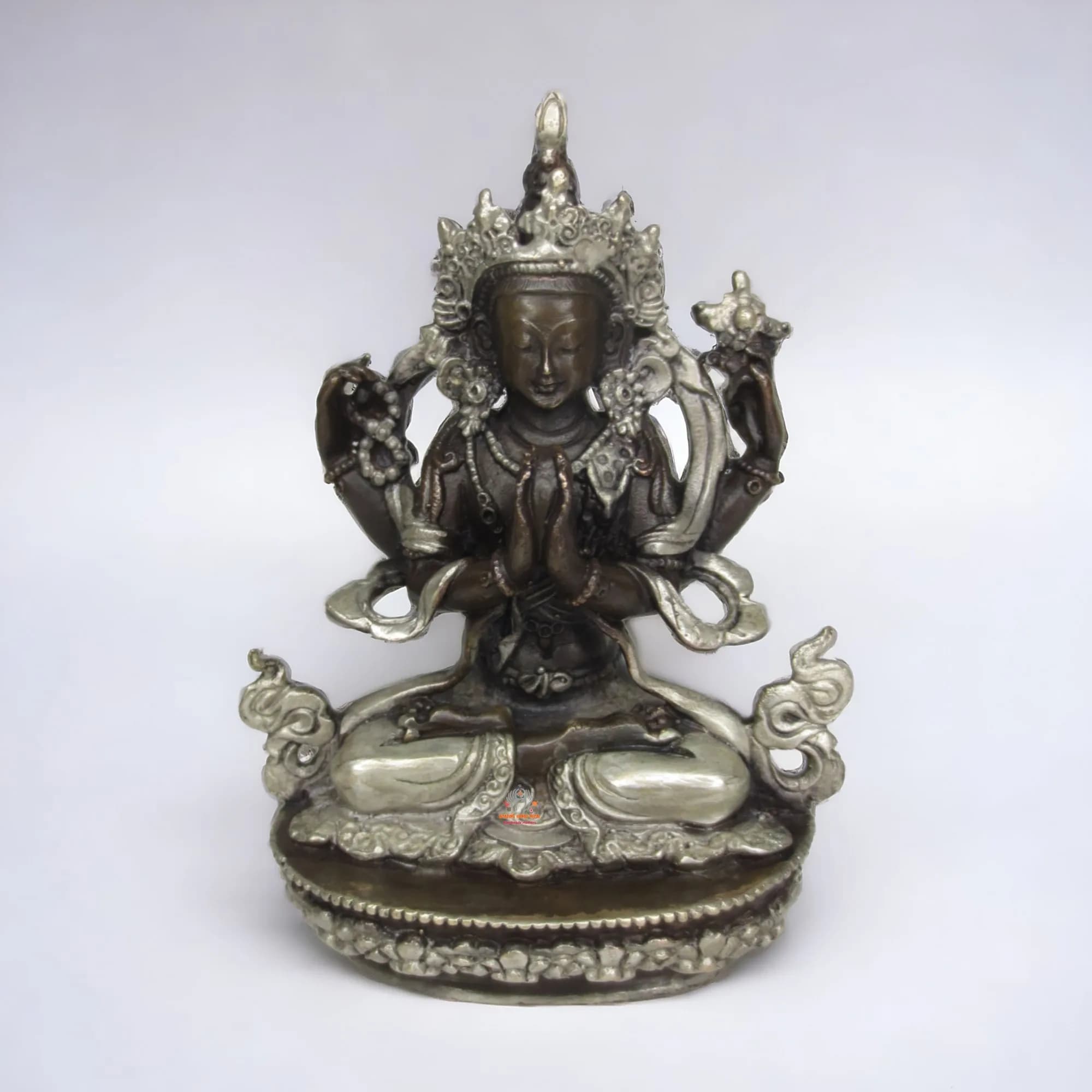Chenrezig Copper Statue