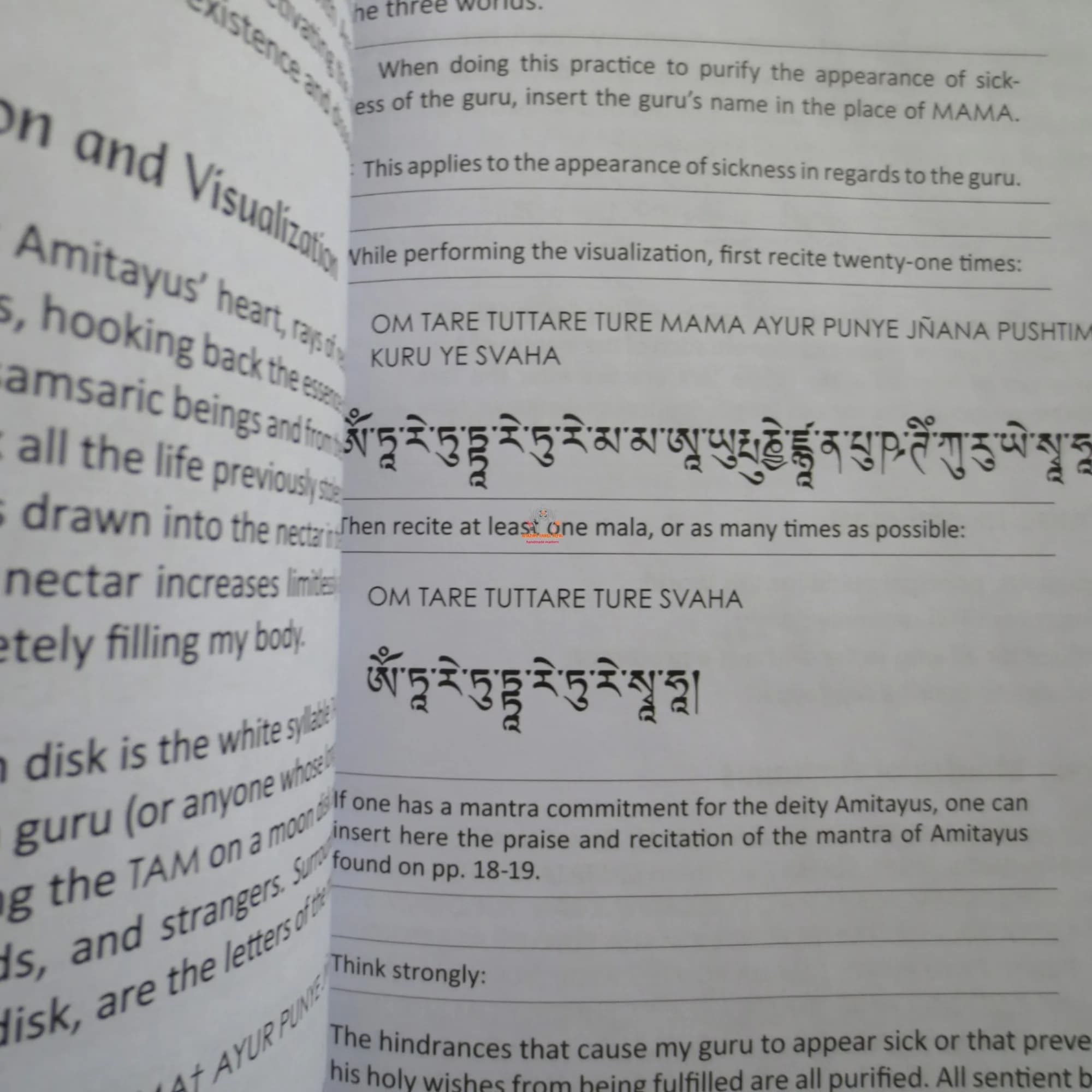 Mediations White Tara Book