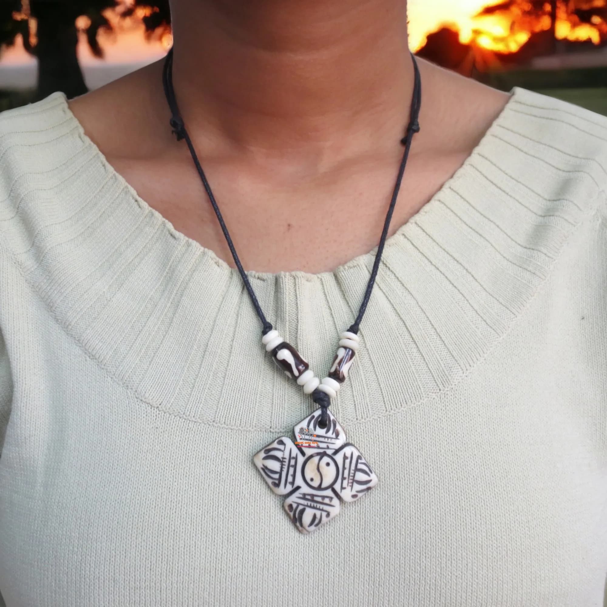 Buddhist Vajra Necklace