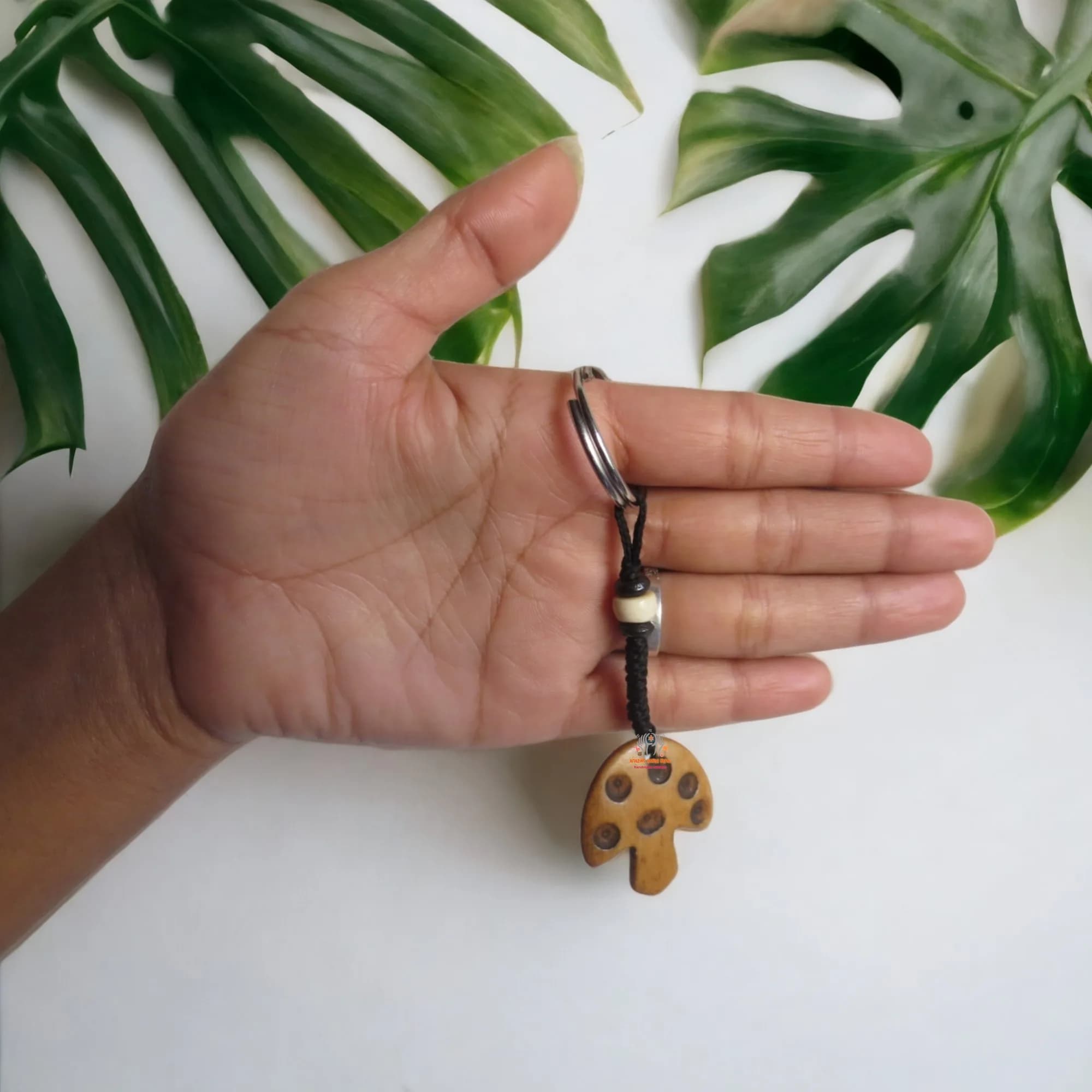 Mushroom Keyring