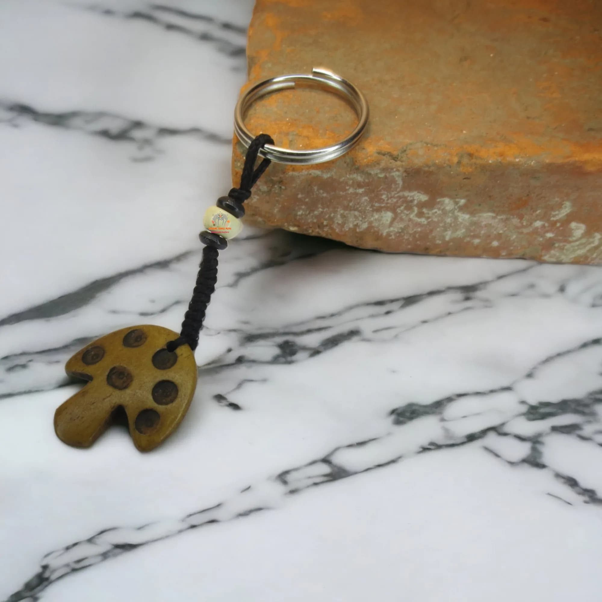 Mushroom Keyring