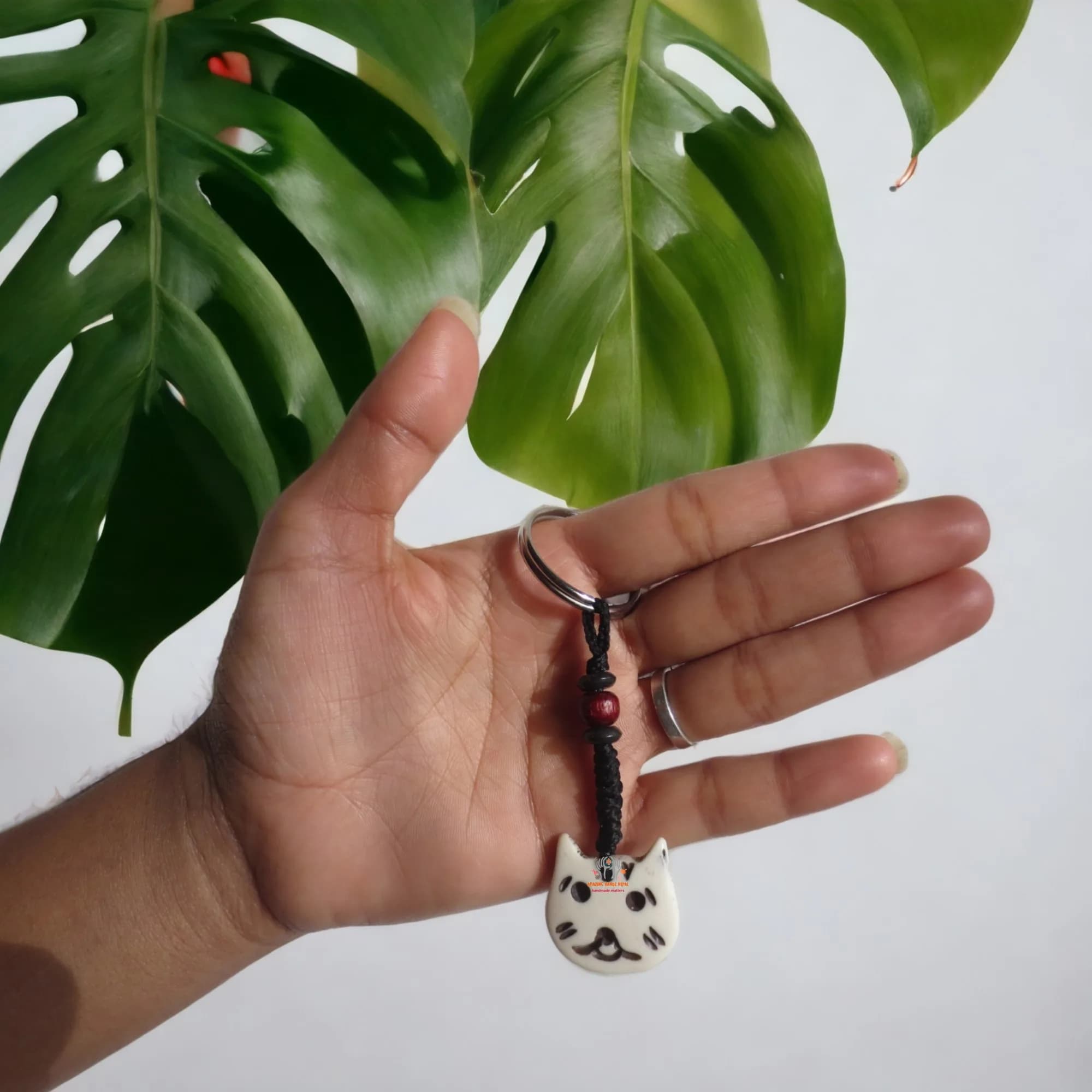 Bone Keyring