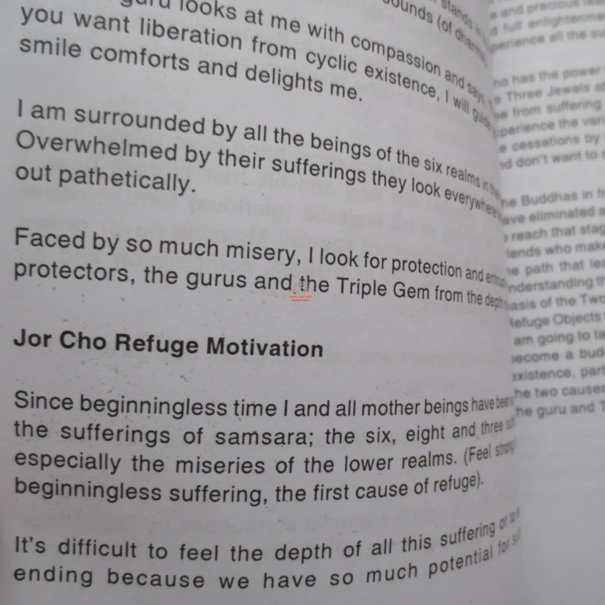 The Preliminary Practice of Going For Refuge