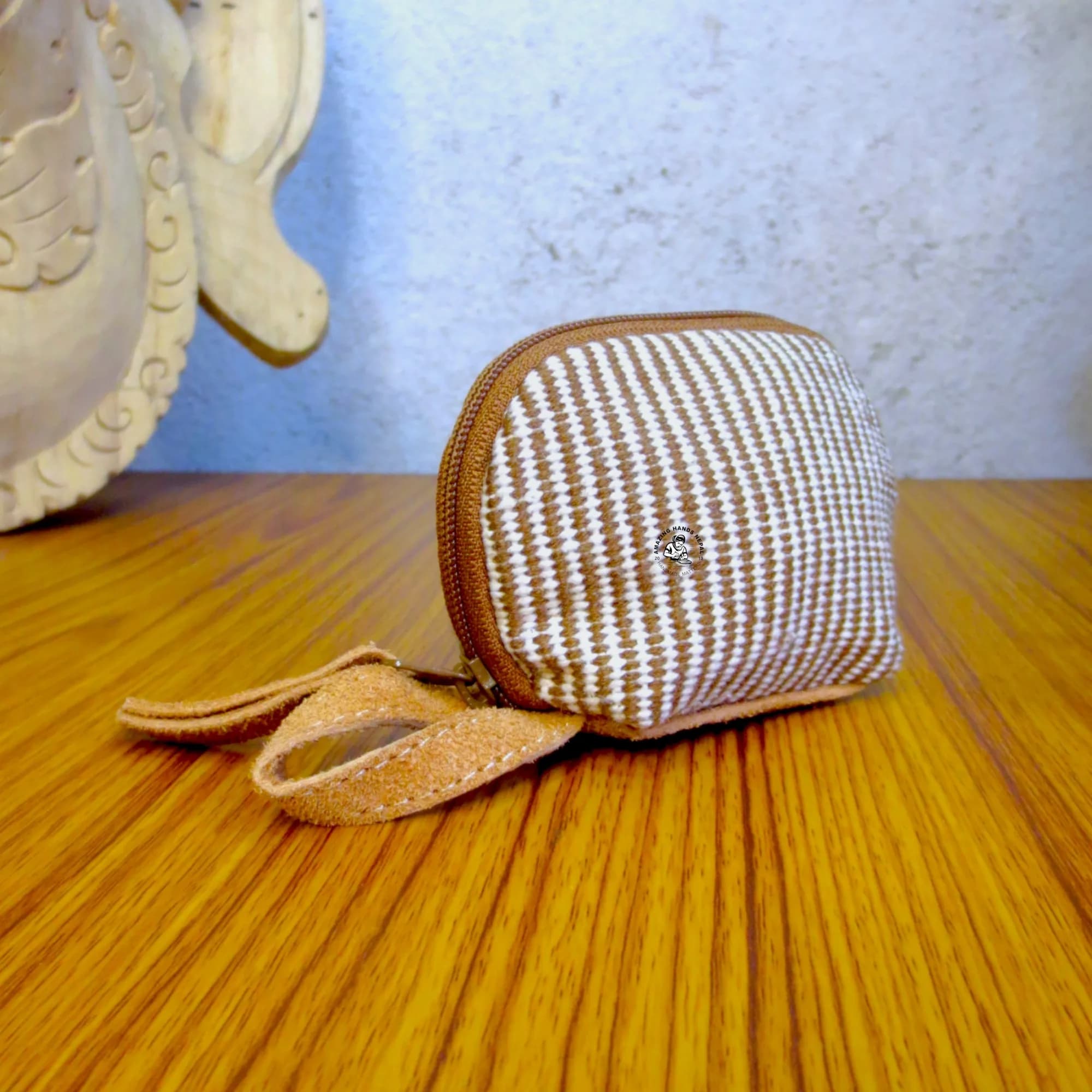 Woven Mini Coin Purse