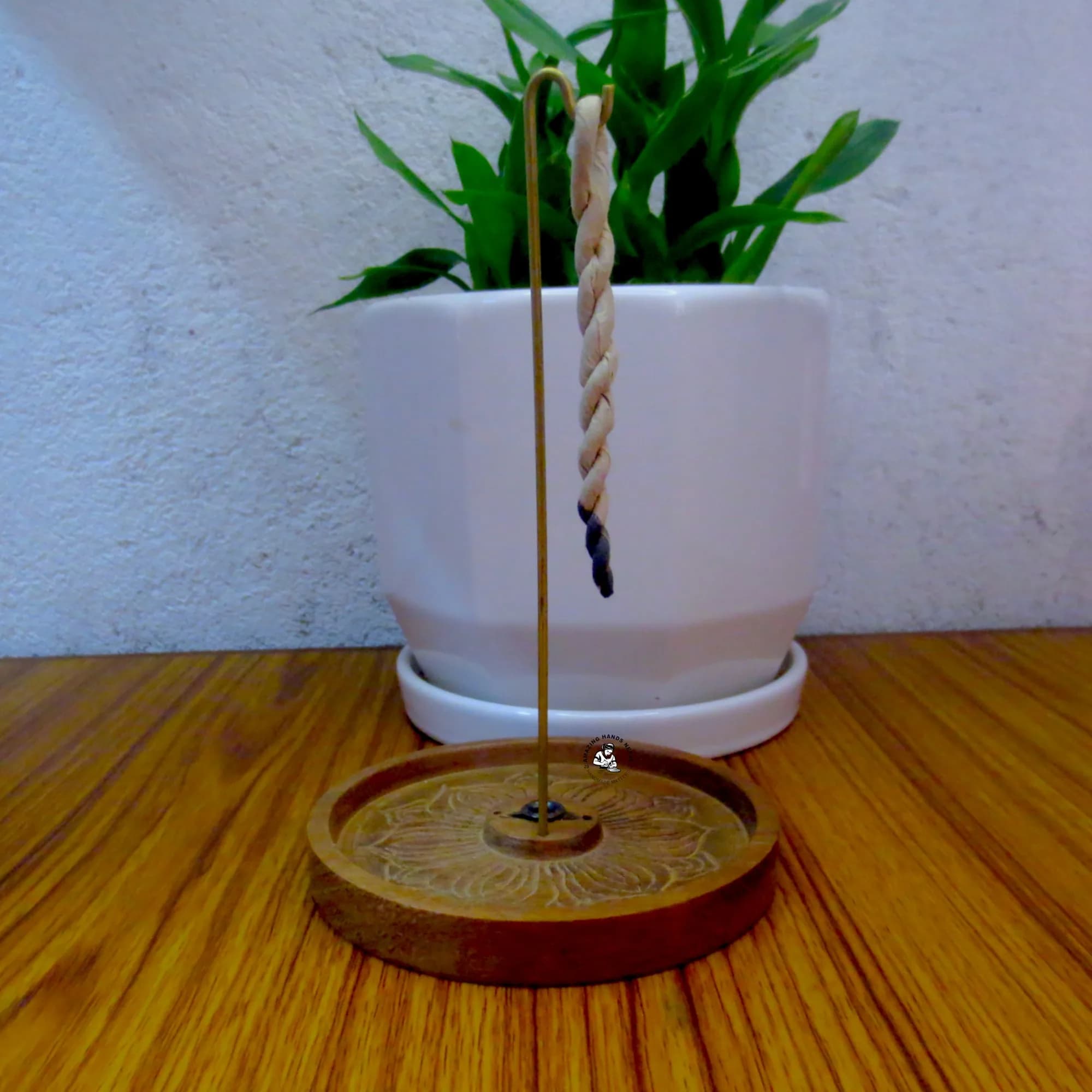 Tibetan Mandala Flower Incense Holder