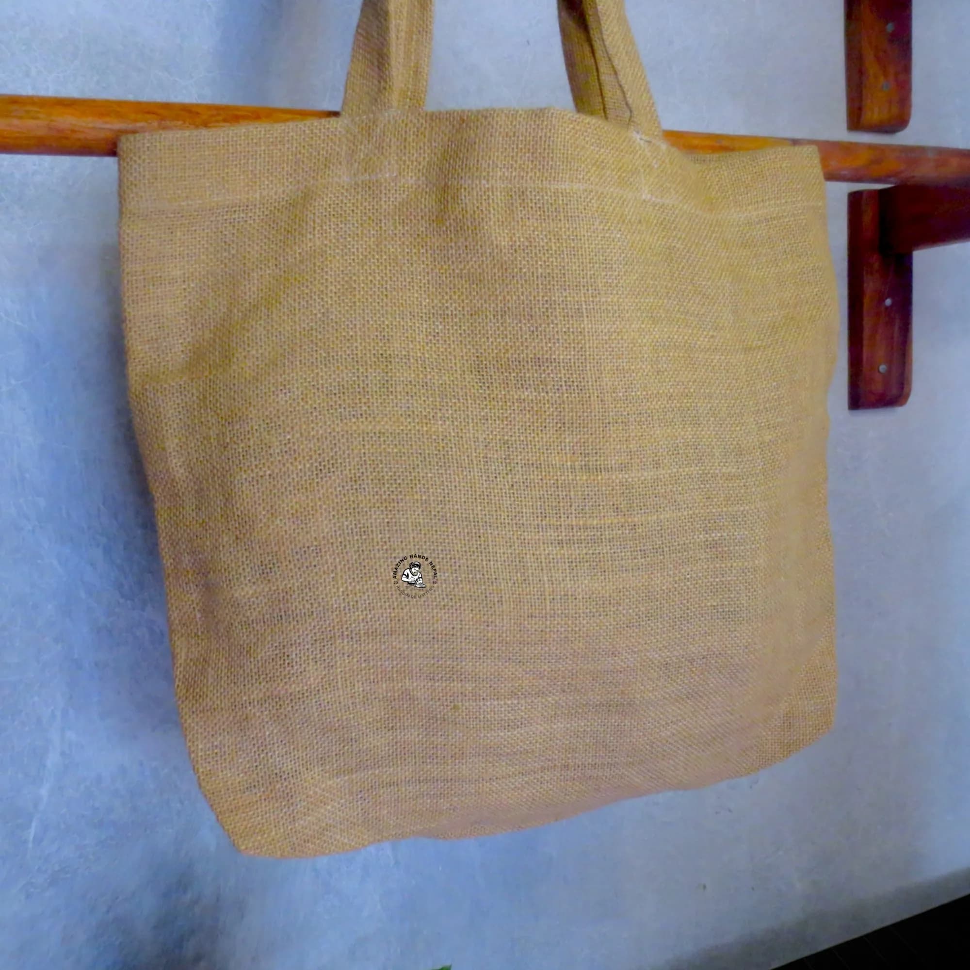 Nepali Organic Jute Tote Bag