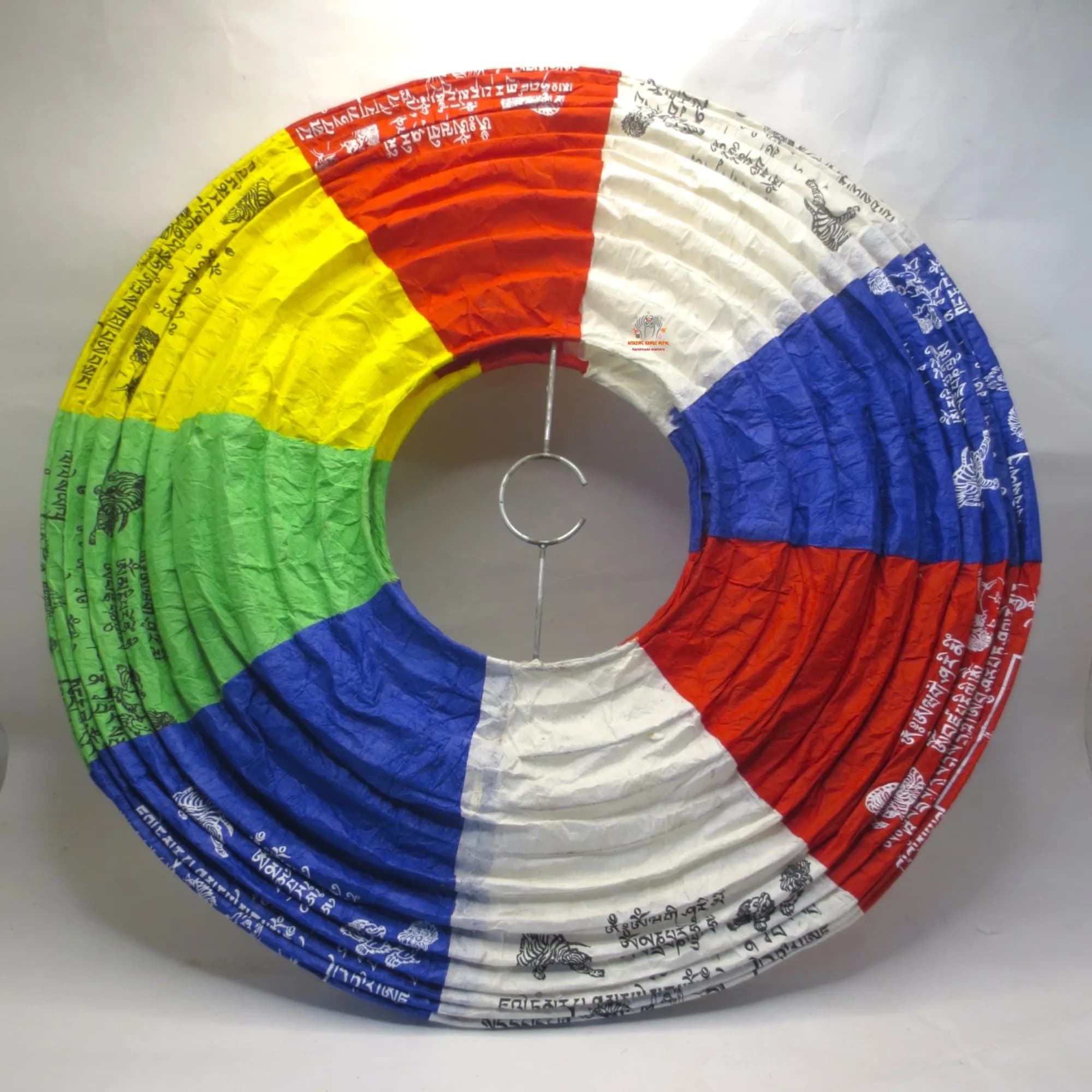 Tibetan Prayer Flag Lampshade
