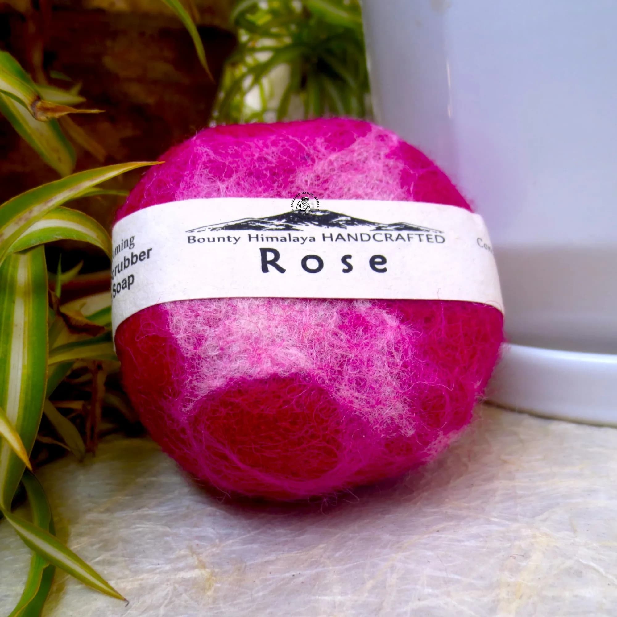 Bounty Himalaya Felted Rose Himalayan Soap