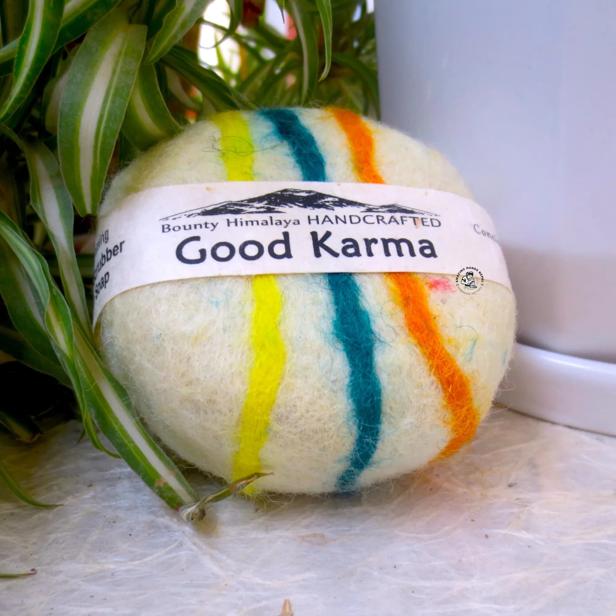 Bounty Himalaya Felted Good Karma Soap