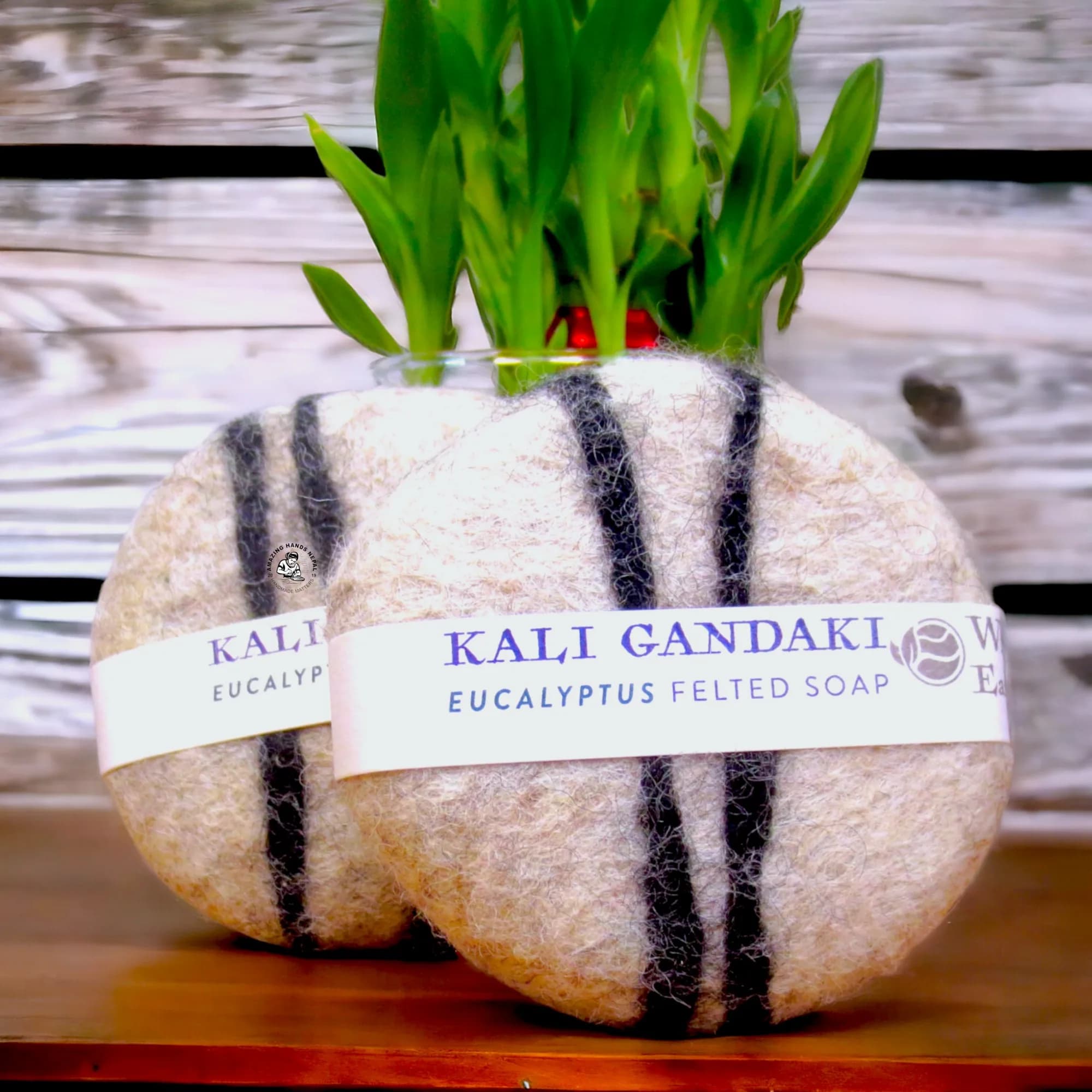 Kali Gandaki Eucalyptus Felted Soap