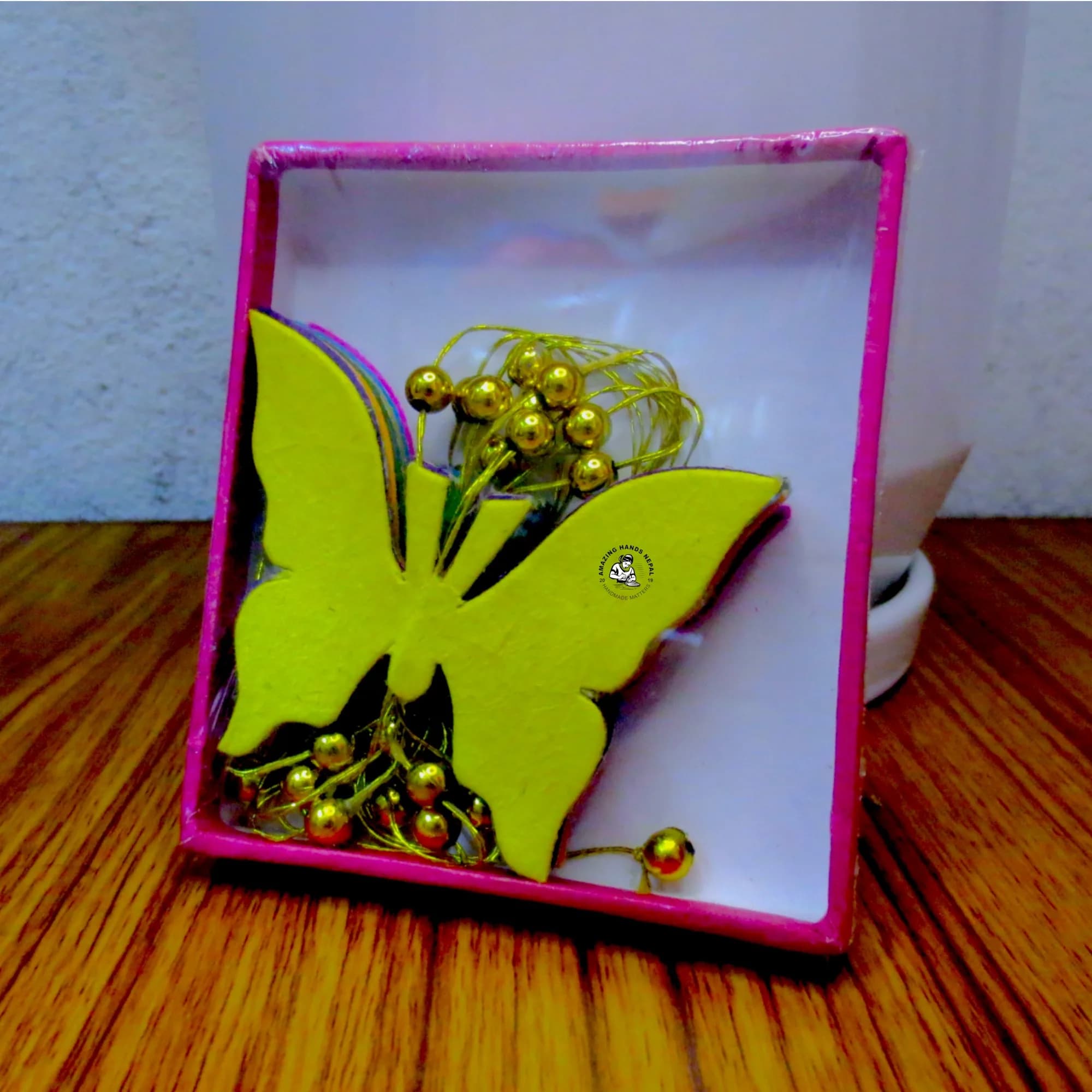 Nepali Colorful Butterflies Paper Garland