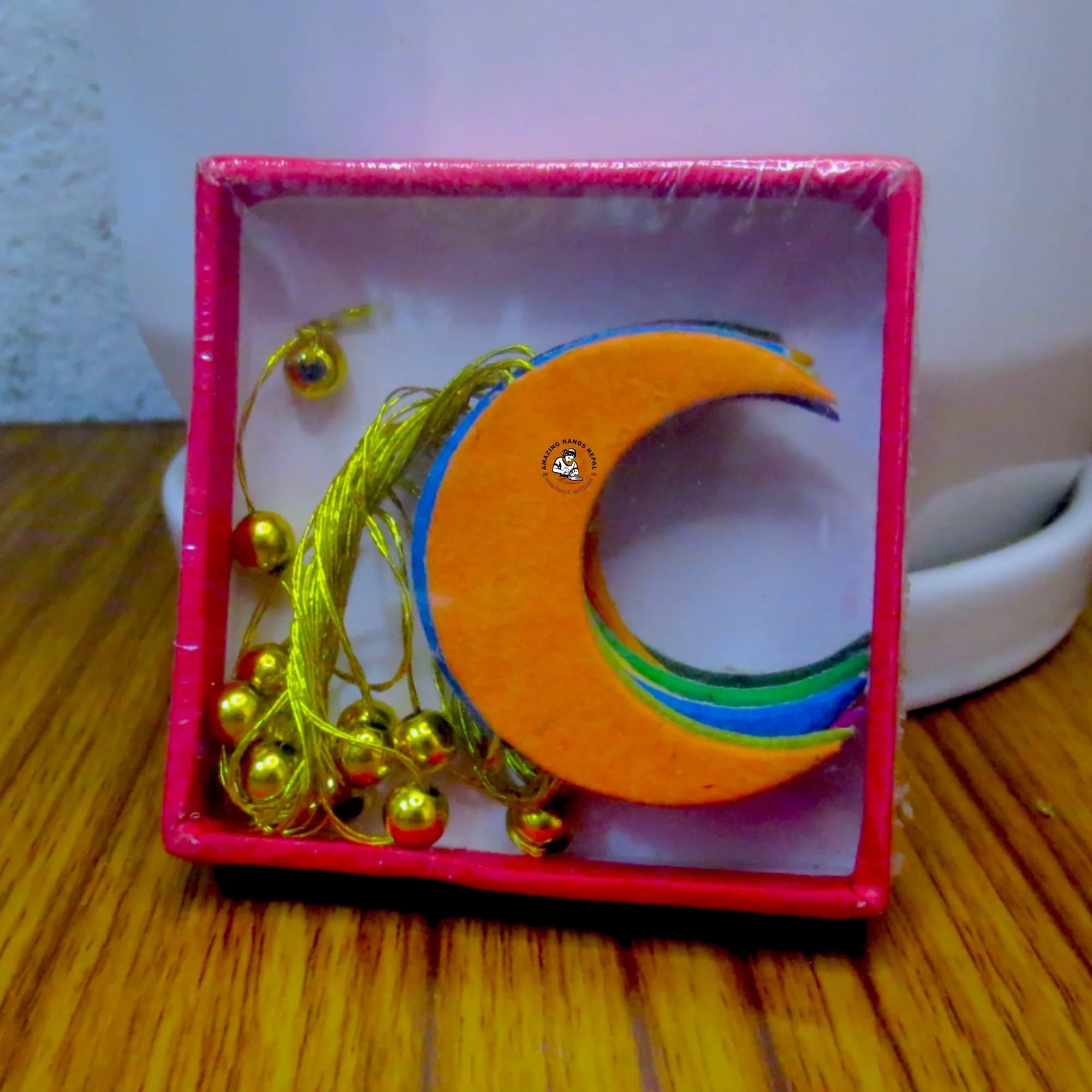 Nepali Paper Garland - Half Moon