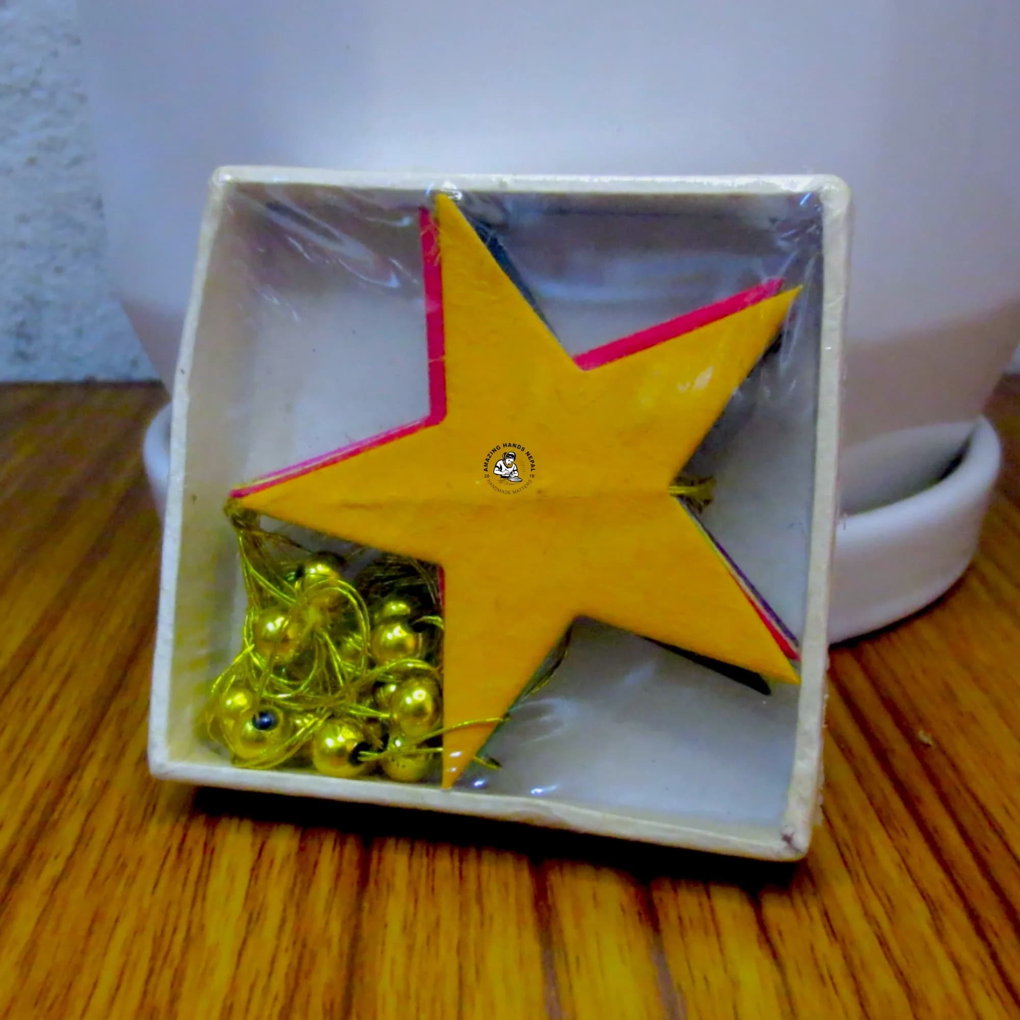 Nepali Colorful Stars Paper Garland